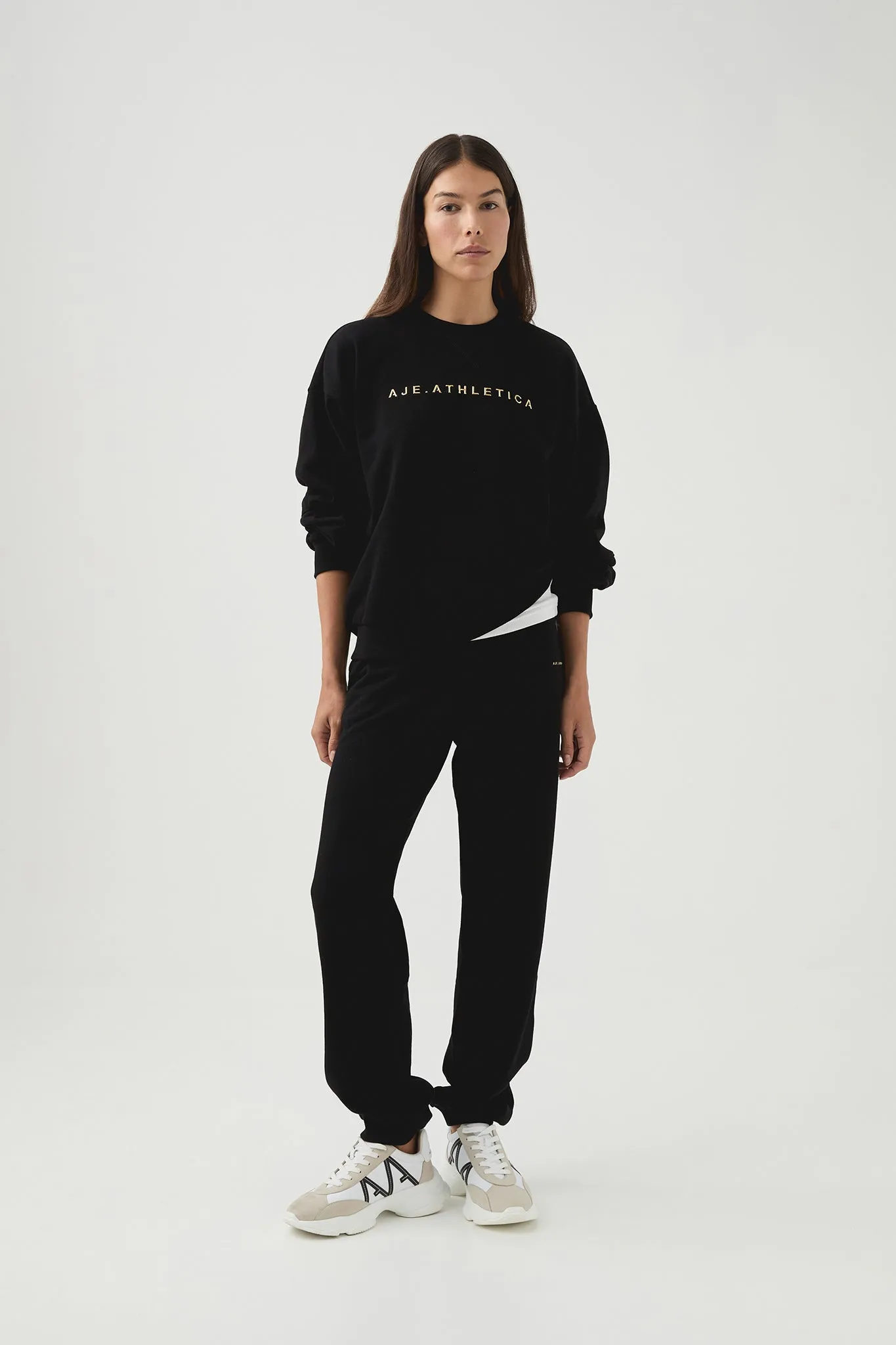 Gold Logo Crew 401 sold by Aje product image thumbnail 2