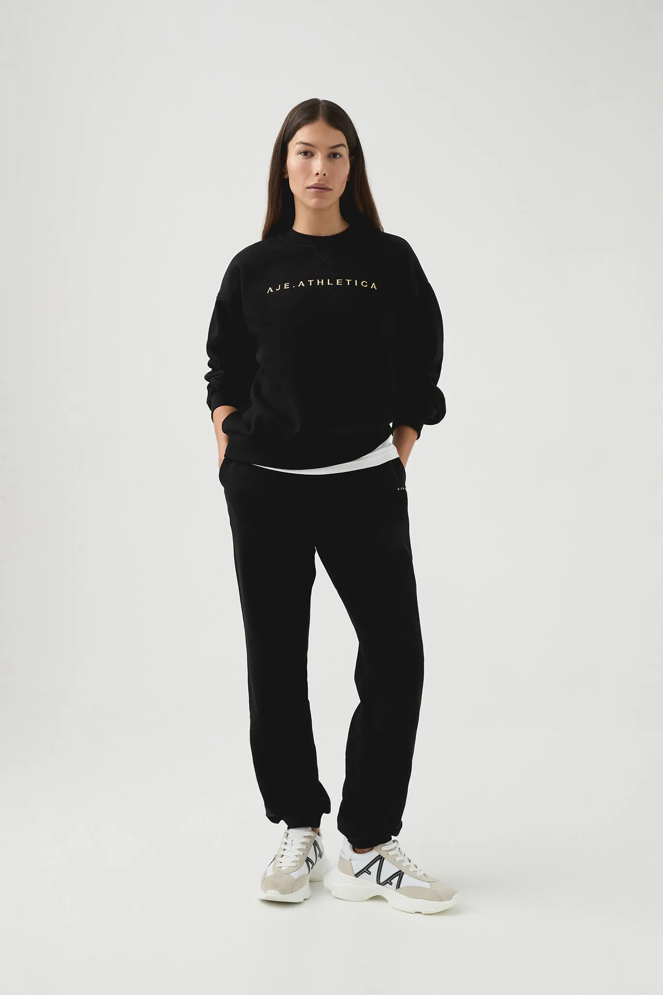 Gold Logo Crew 401 sold by Aje product image thumbnail 3