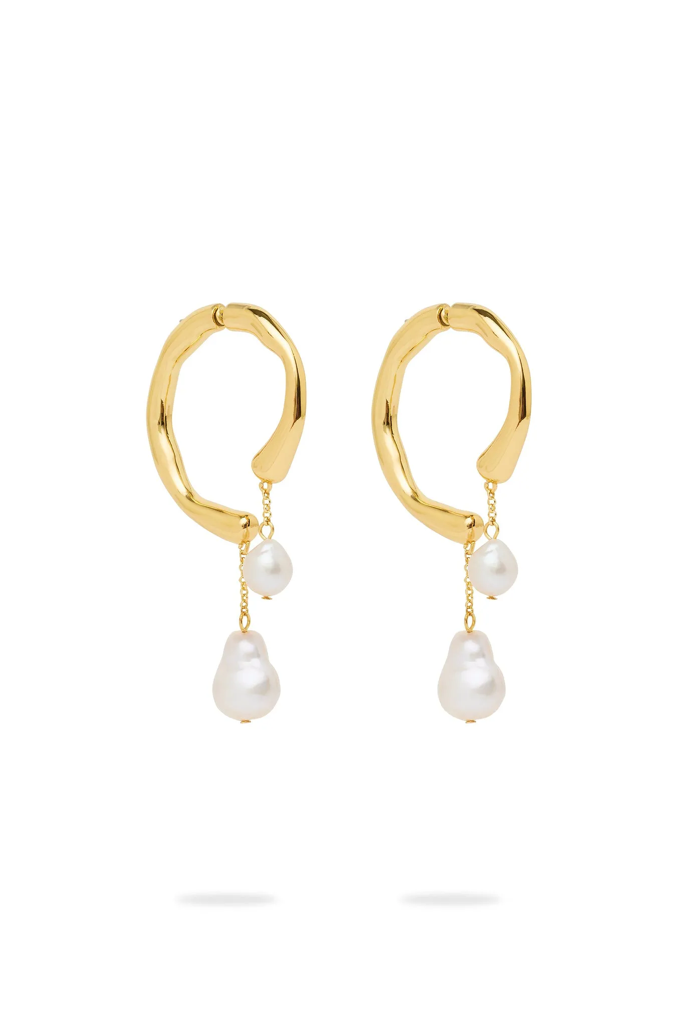 Talla Pearl Drop Hoop sold by Aje product image thumbnail 3