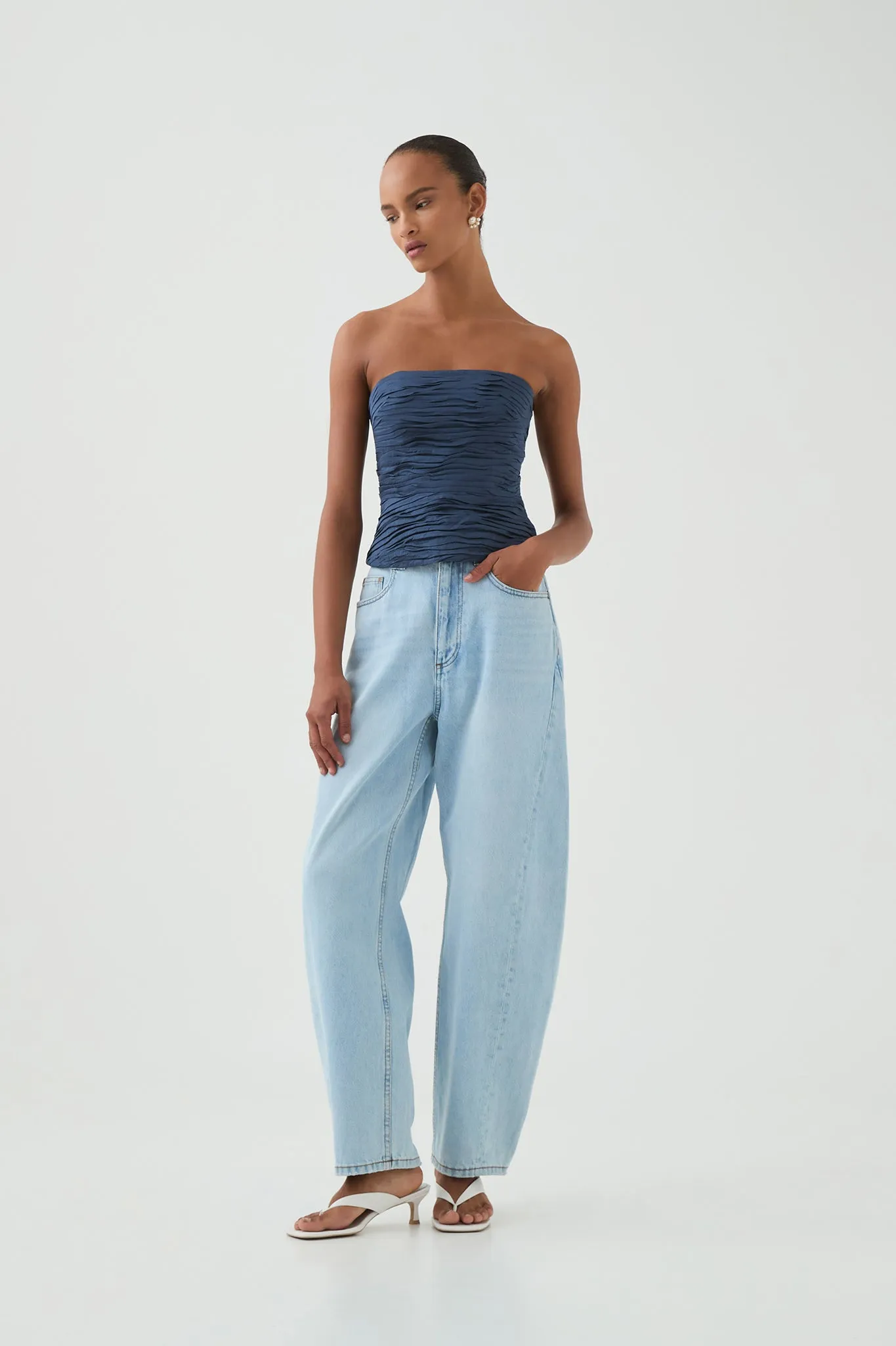 Sunbeam Ruched Bustier sold by Aje product image thumbnail 3