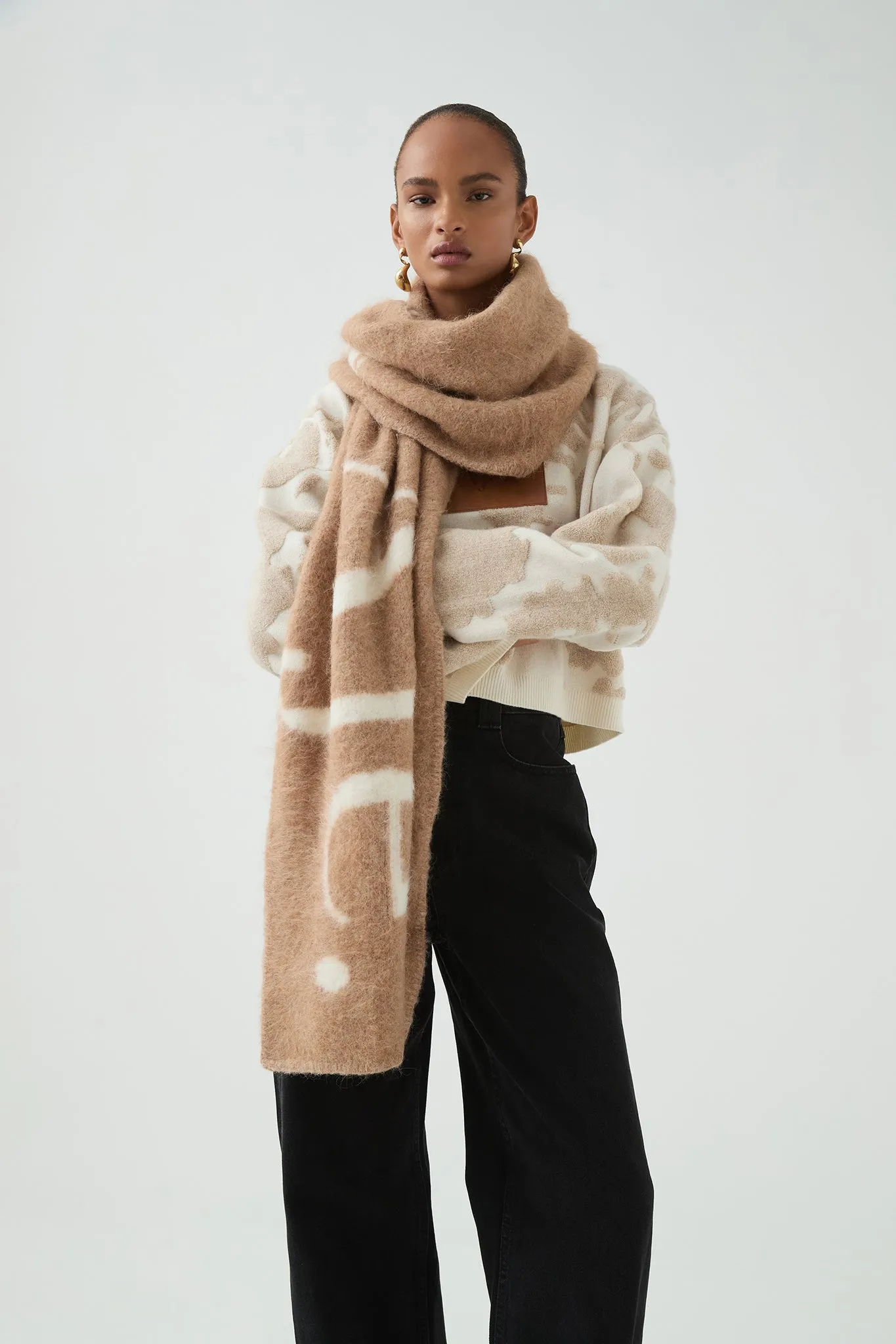 Savi Logo Scarf sold by Aje product image thumbnail 5