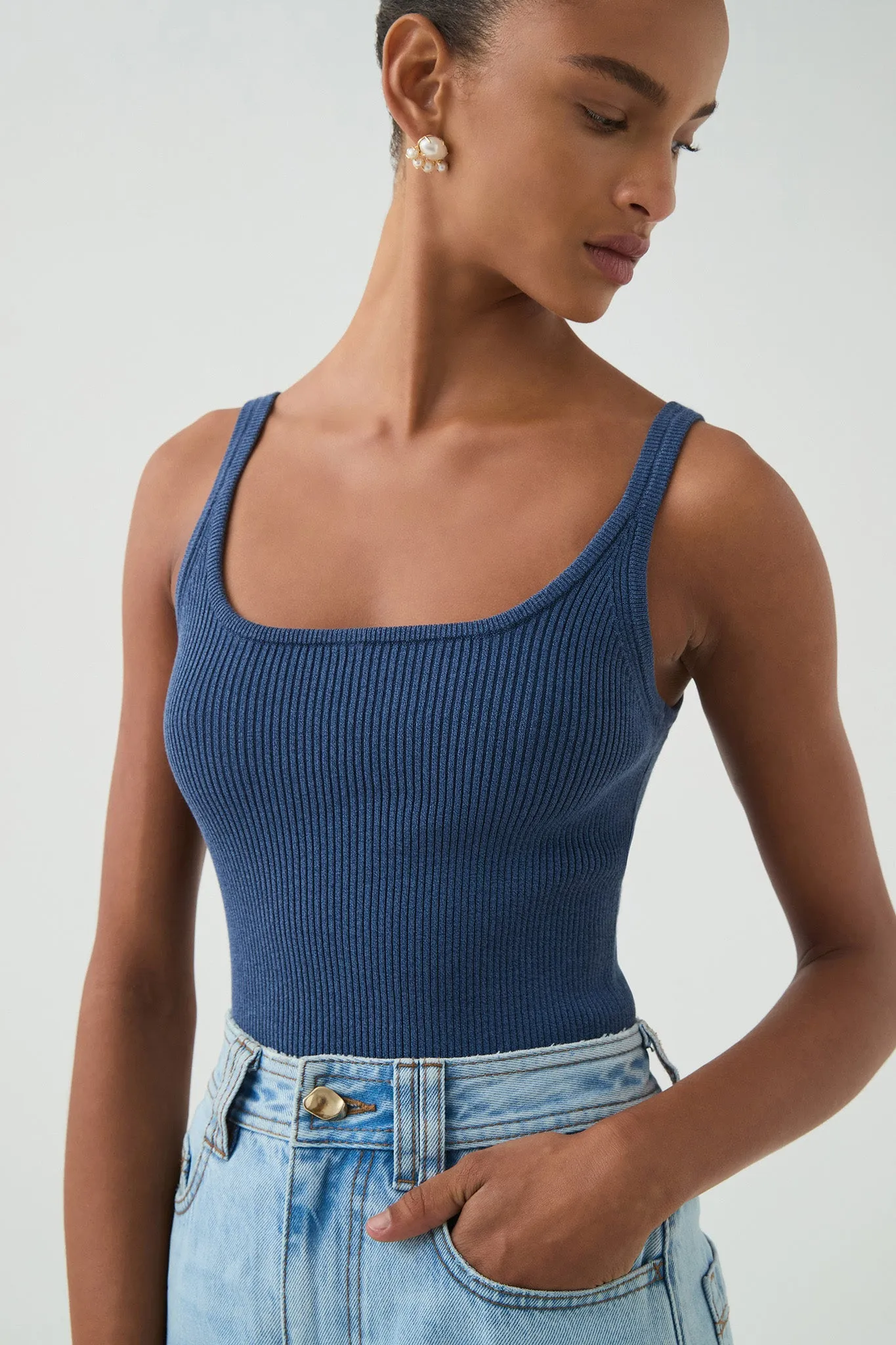 Emma Knit Tank sold by Aje product image thumbnail 4