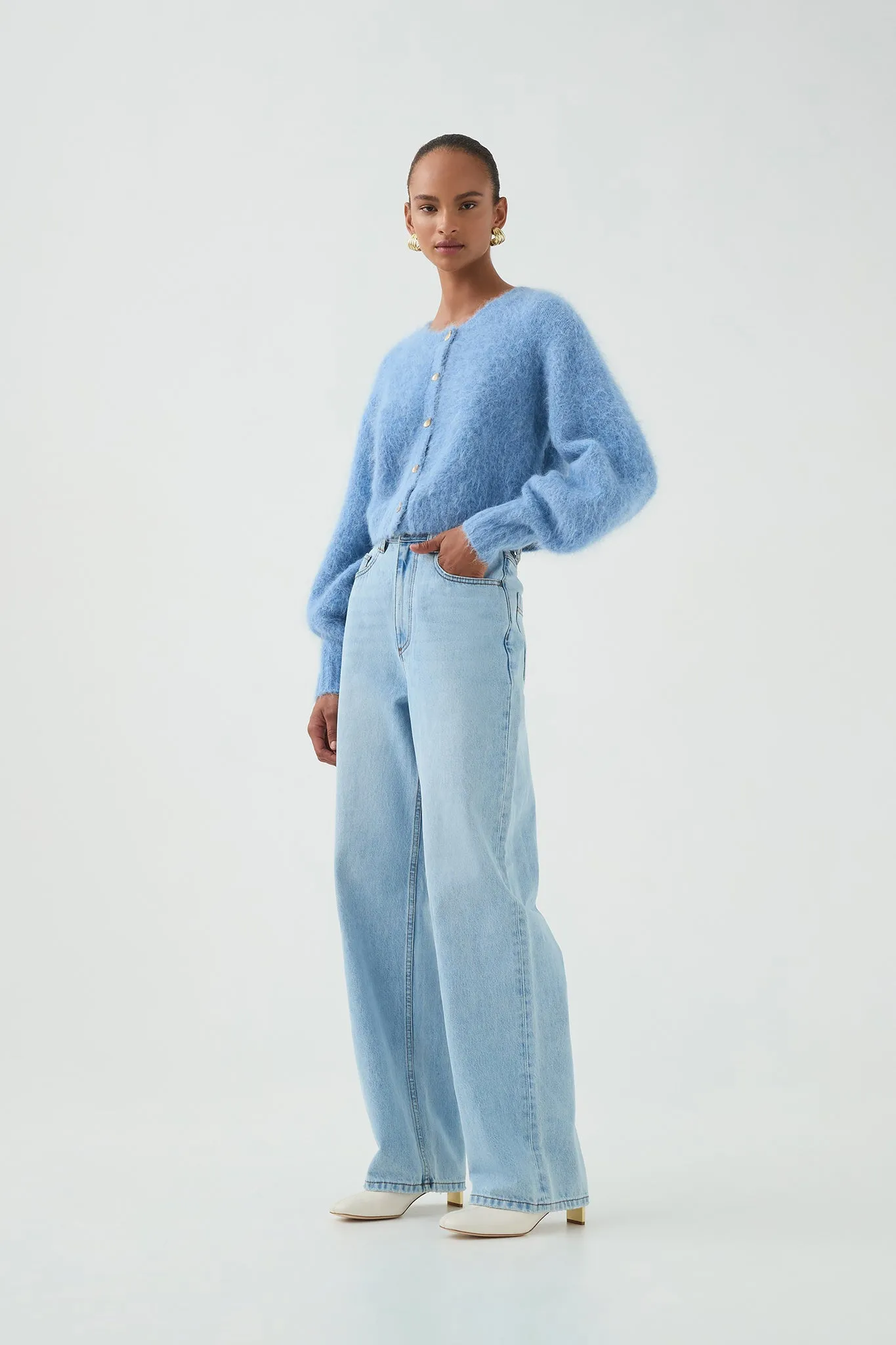 Celine Fluffy Cardigan sold by Aje product image thumbnail 5