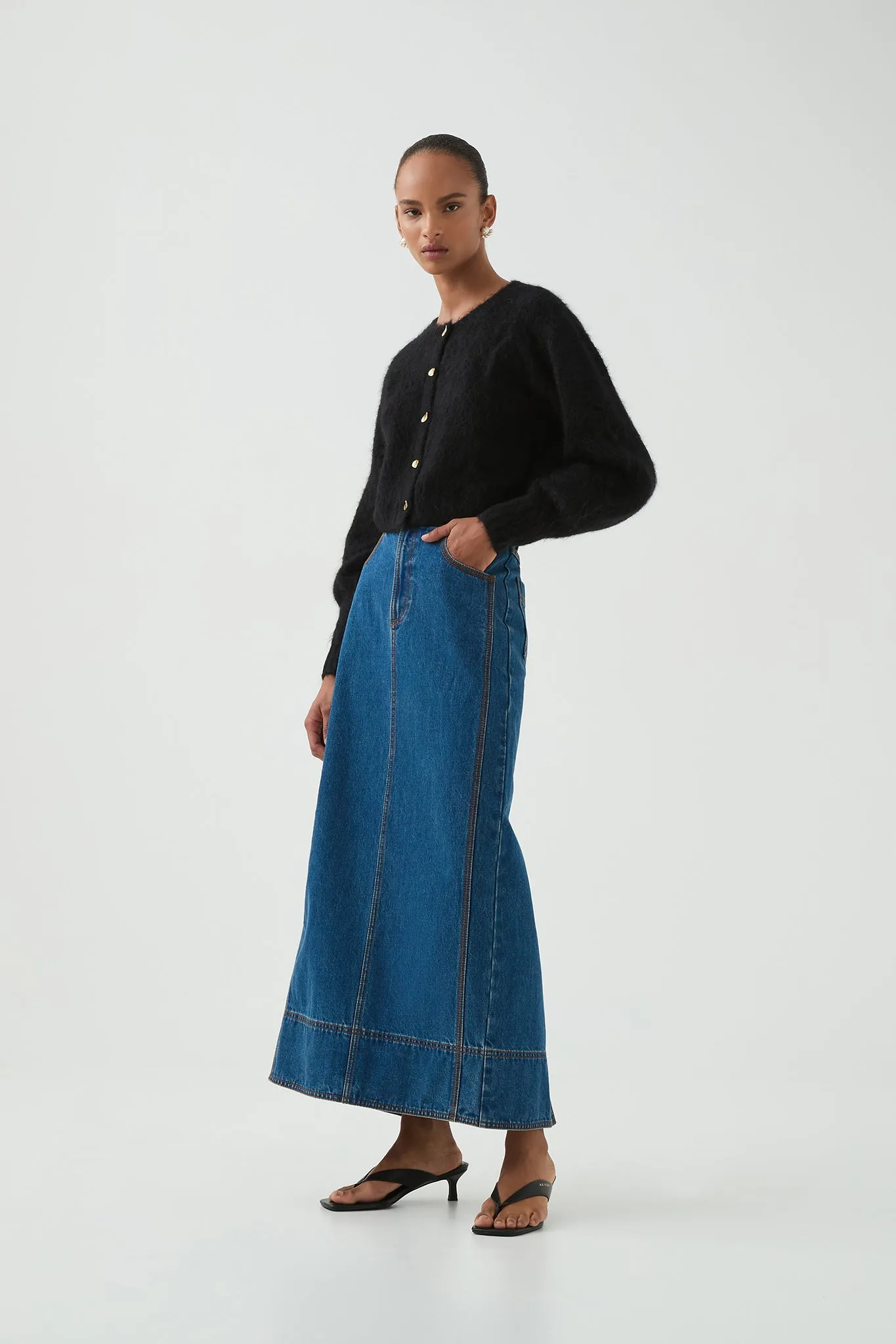 Celine Fluffy Cardigan sold by Aje product image thumbnail 5