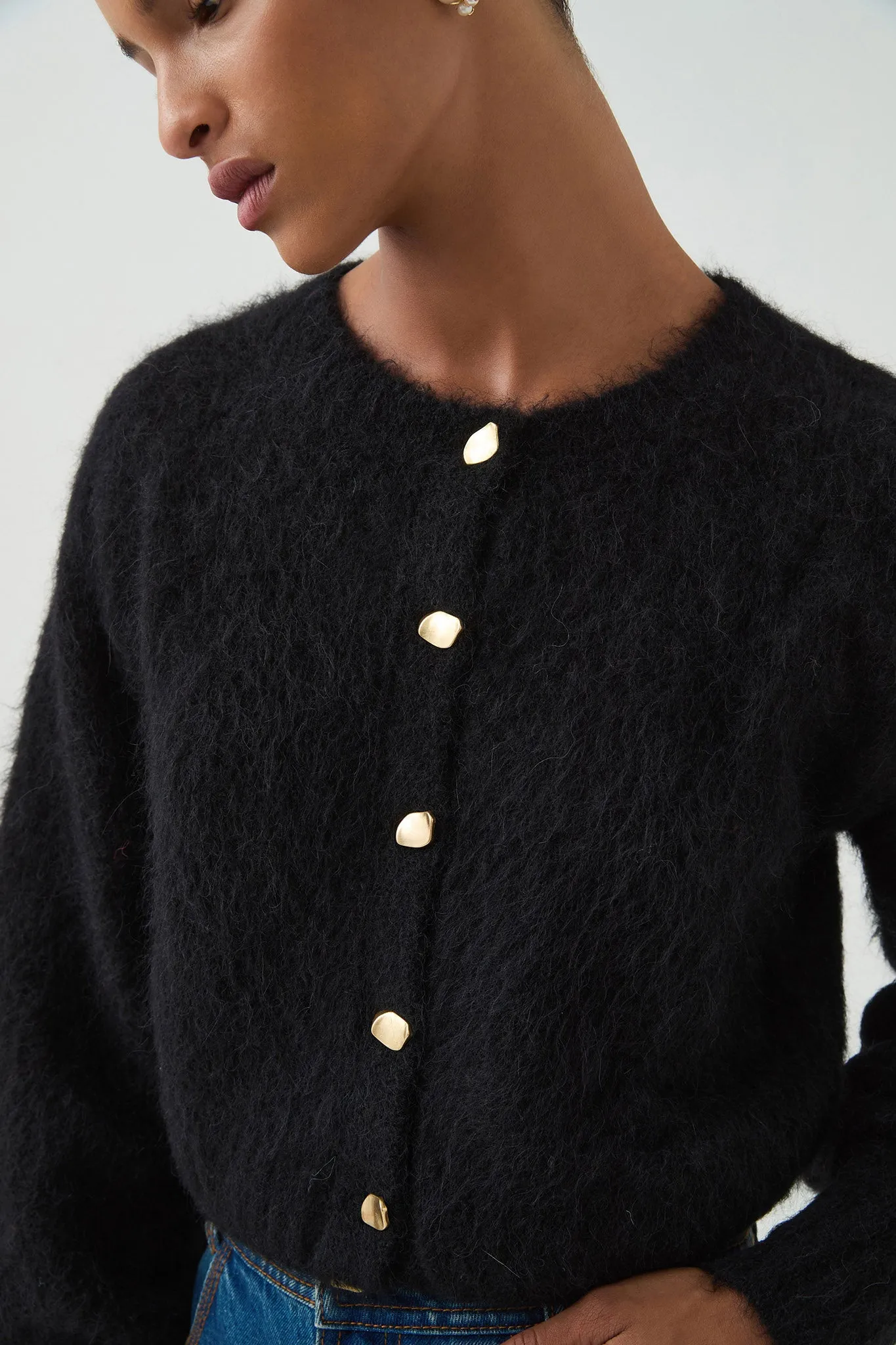Celine Fluffy Cardigan sold by Aje product image thumbnail 4