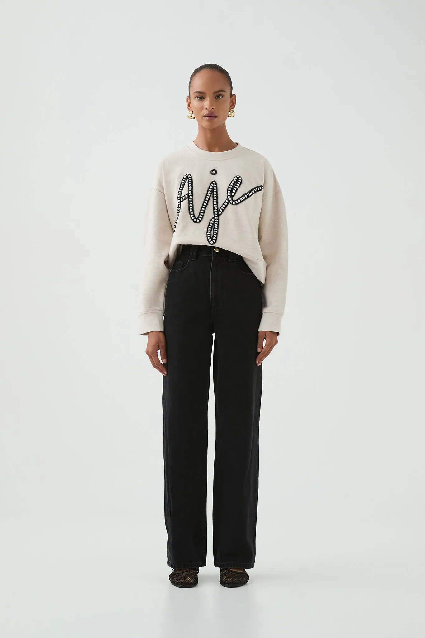 Aviana Logo Sweater sold by Aje product image thumbnail 3
