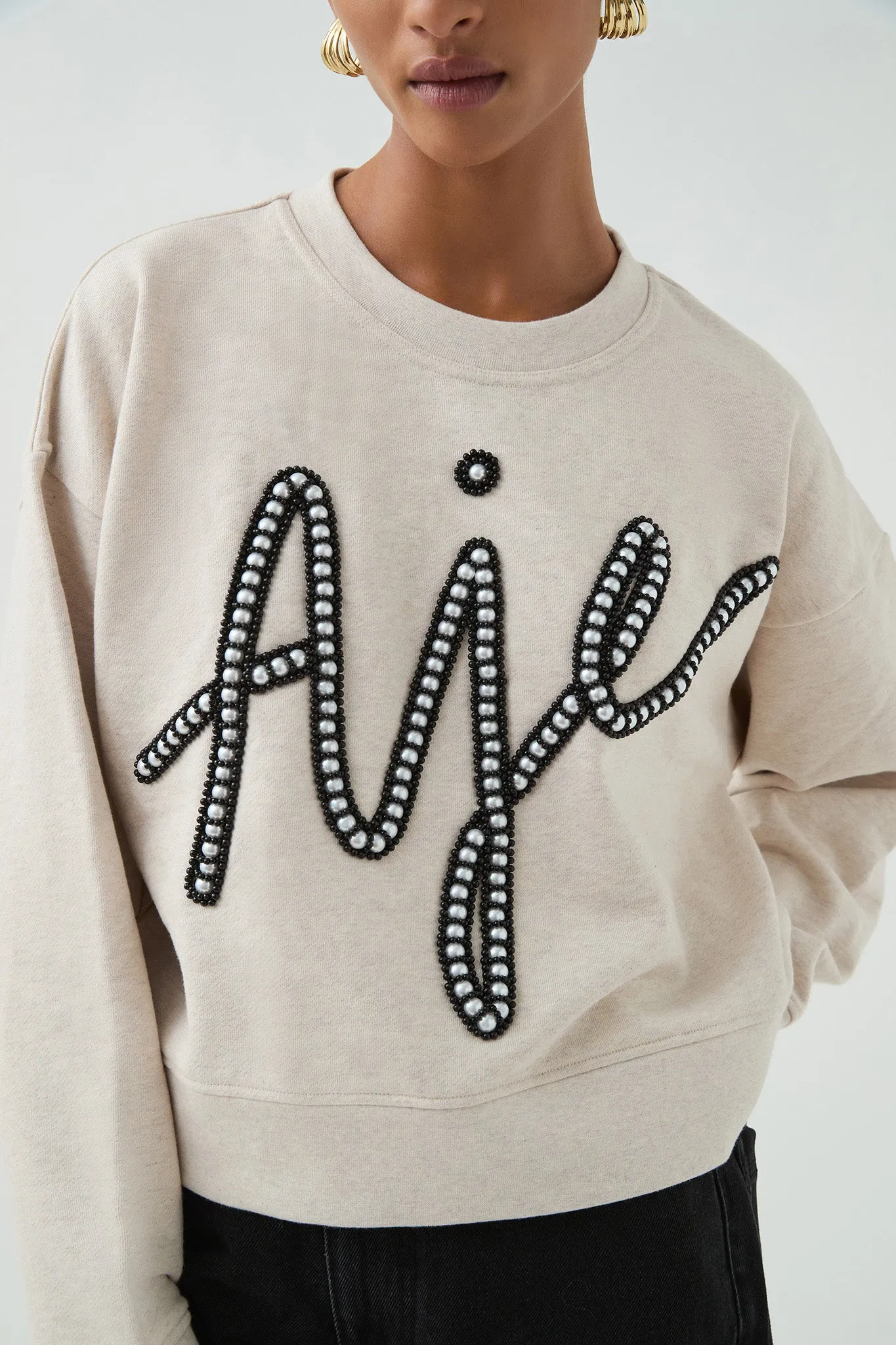 Aviana Logo Sweater sold by Aje product image thumbnail 5