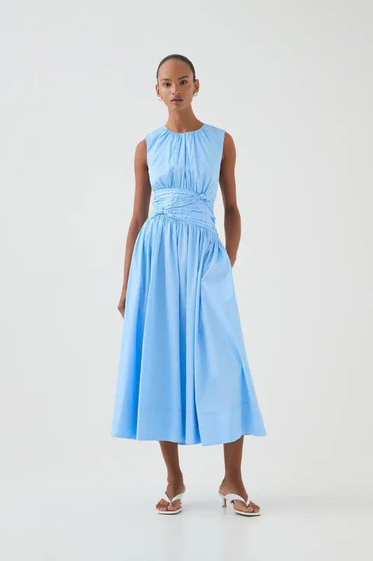 Agatha Knot Waist Midi Dress sold by Aje