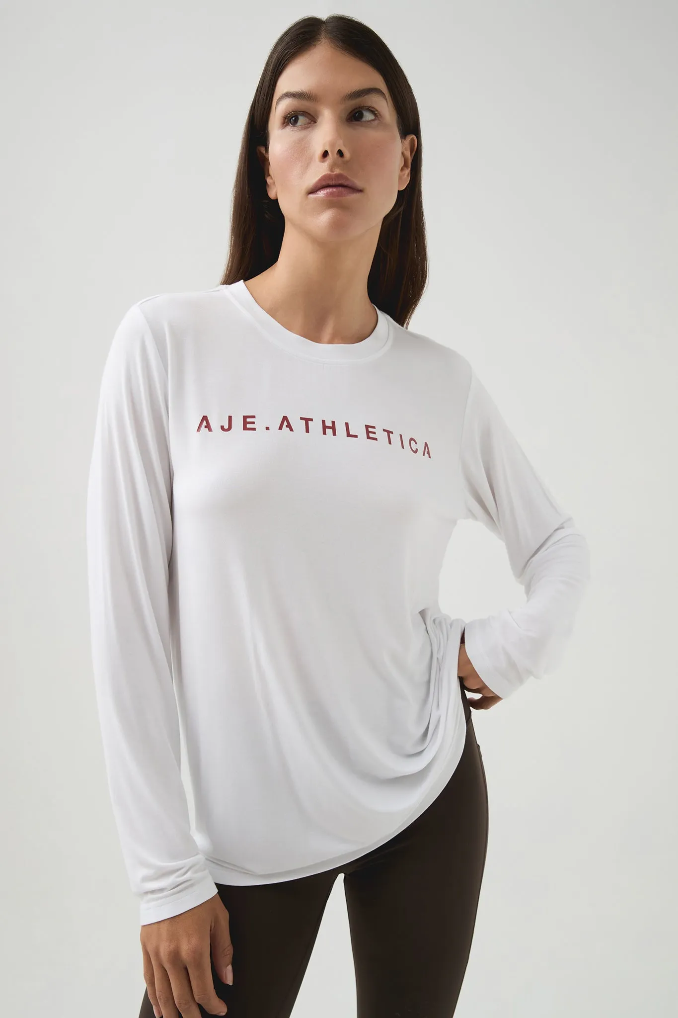 Jersey Long Sleeve Tee 130 sold by Aje