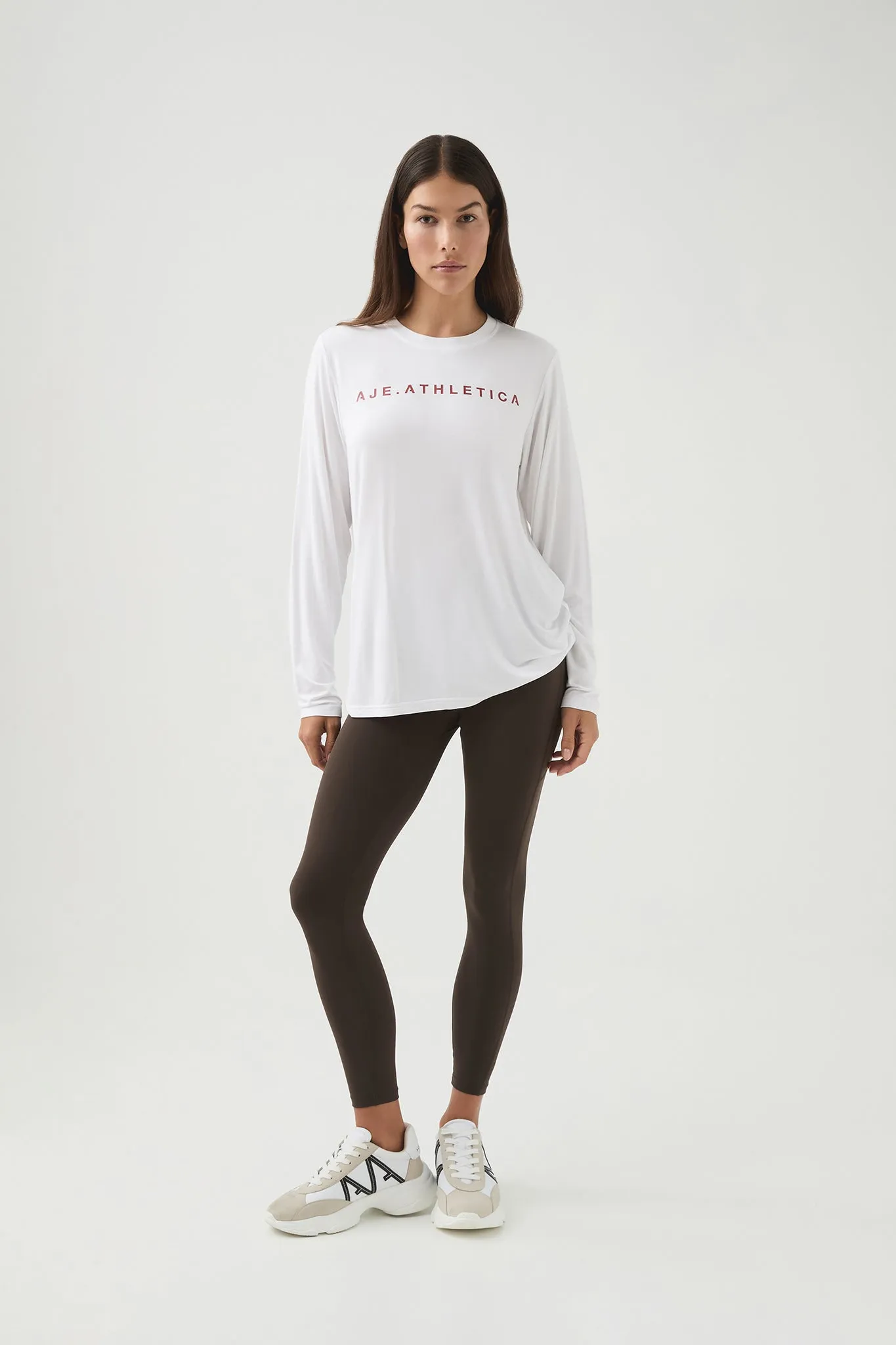 Jersey Long Sleeve Tee 130 sold by Aje product image thumbnail 3