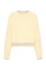 Textured Logo Knit Jumper 410 sold by Aje