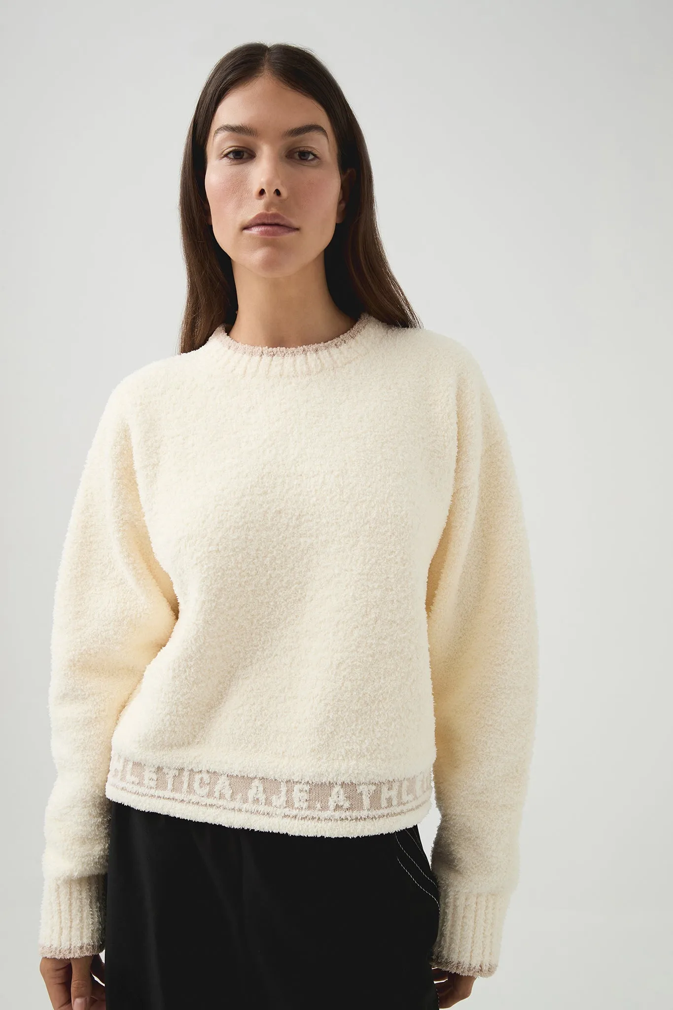 Textured Logo Knit Jumper 410 sold by Aje product image thumbnail 4