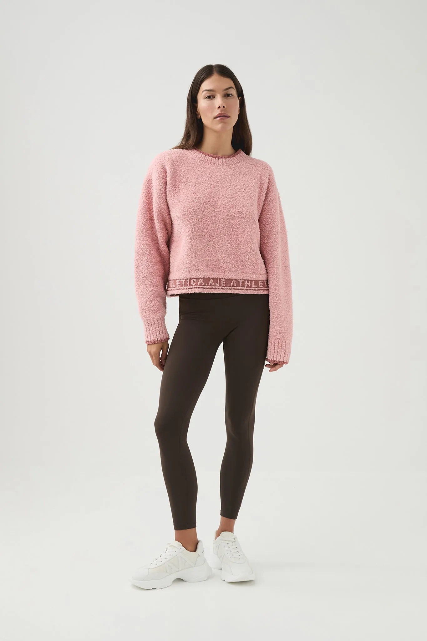 Textured Logo Knit Jumper 410 sold by Aje product image thumbnail 3