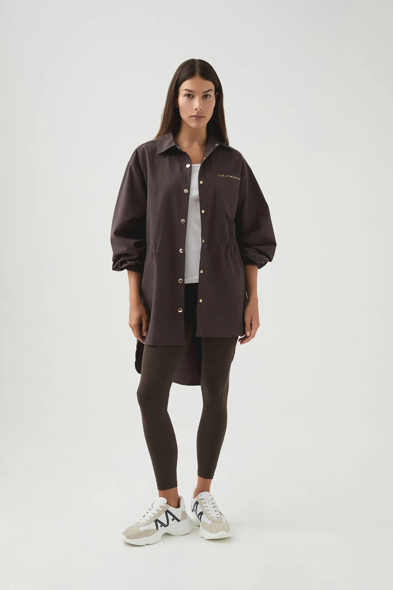 Oversized Storm Flap Shirt 445 sold by Aje product image thumbnail 3