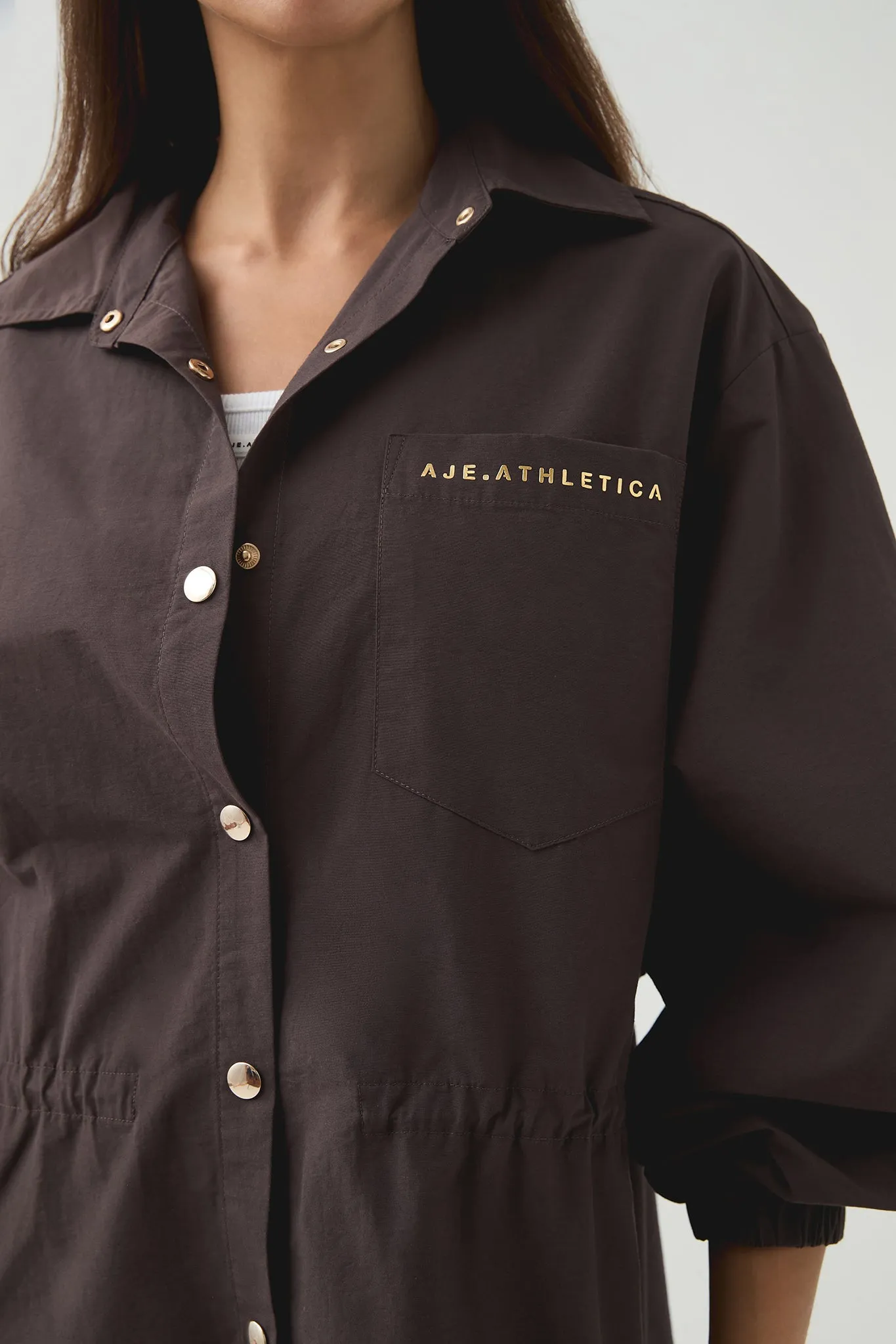 Oversized Storm Flap Shirt 445 sold by Aje product image thumbnail 5