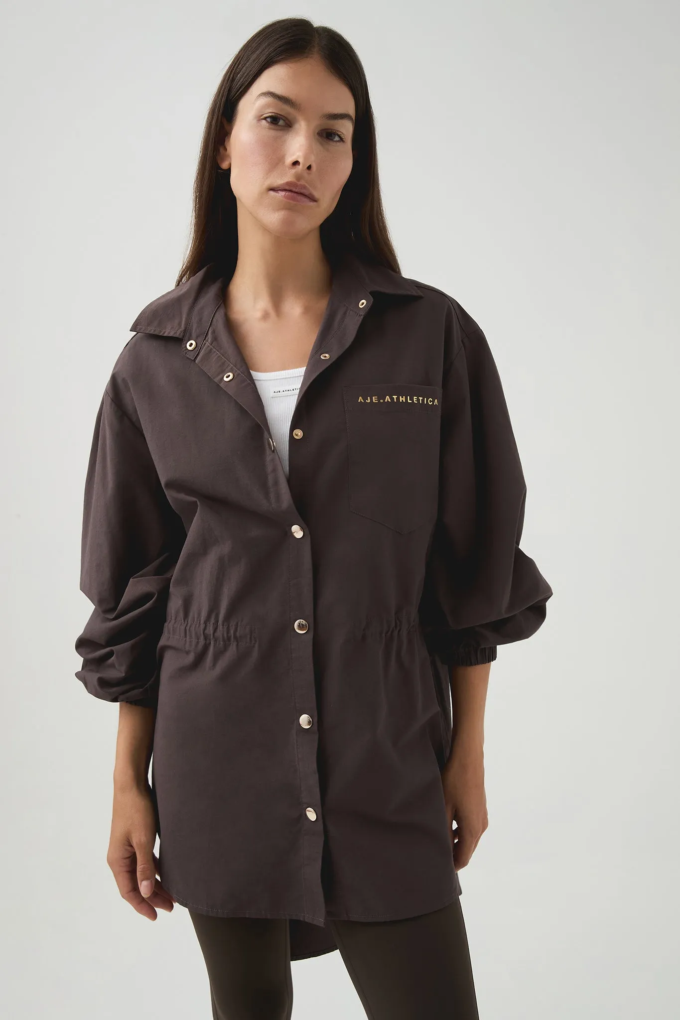 Oversized Storm Flap Shirt 445 sold by Aje product image thumbnail 4