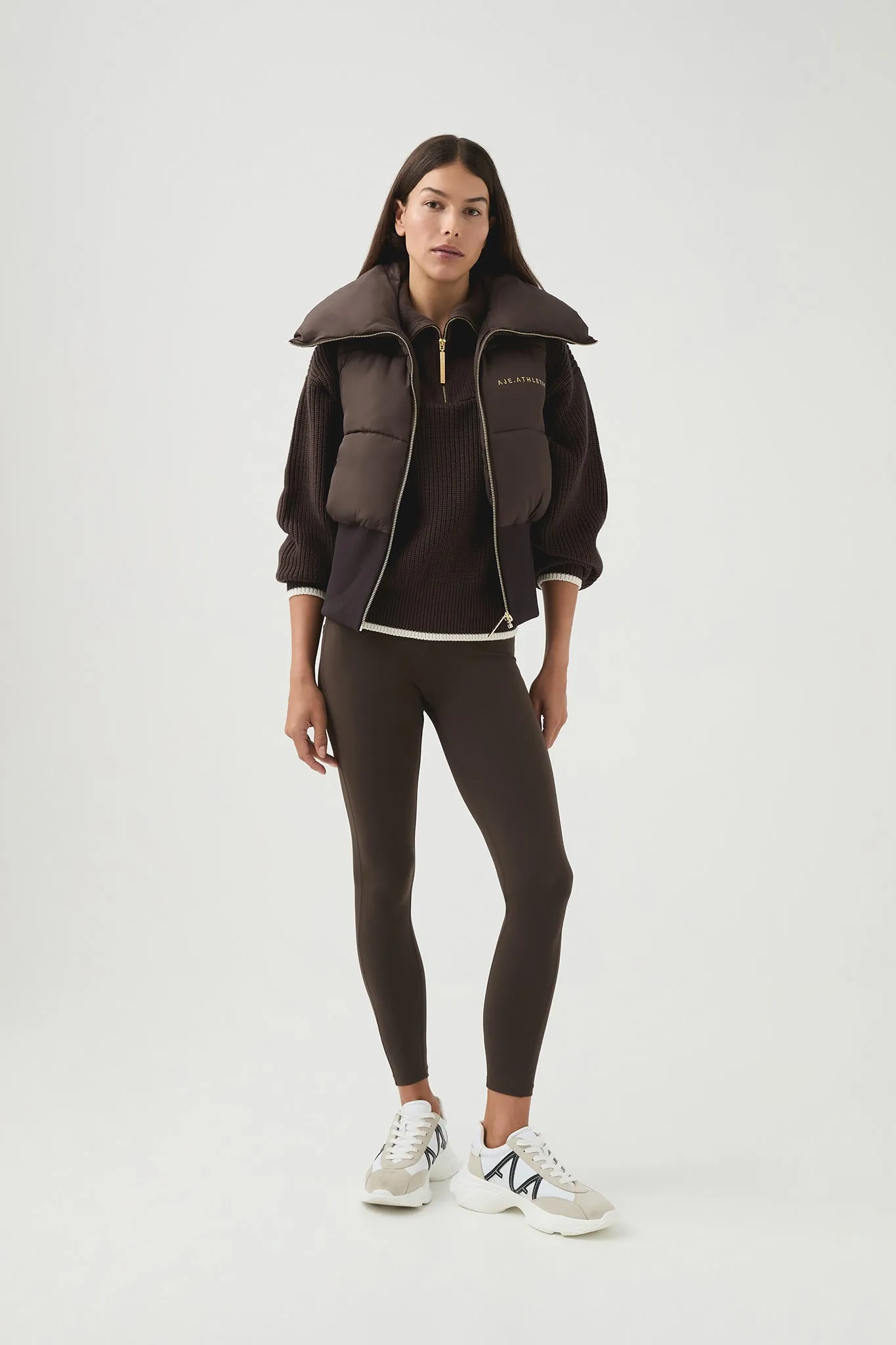 Wide Rib Puffer Vest 793 sold by Aje product image thumbnail 4