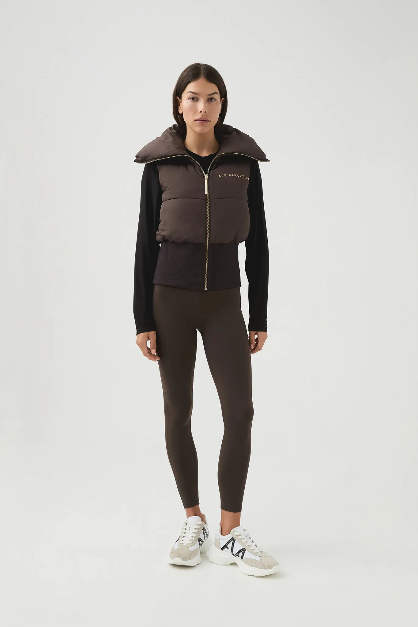 Wide Rib Puffer Vest 793 sold by Aje product image thumbnail 3