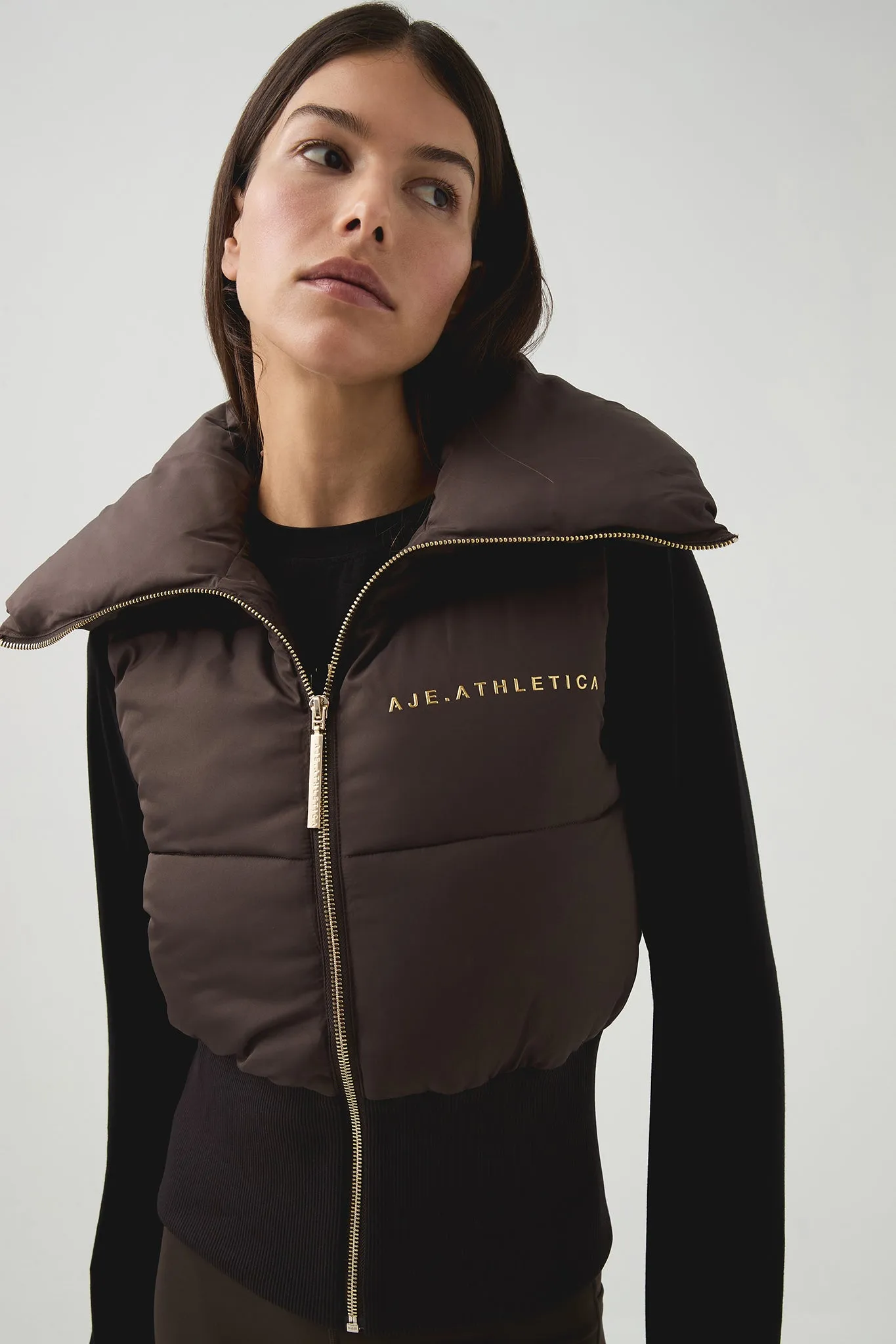 Wide Rib Puffer Vest 793 sold by Aje product image thumbnail 5