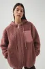 Hooded Sherpa Jacket 769 sold by Aje