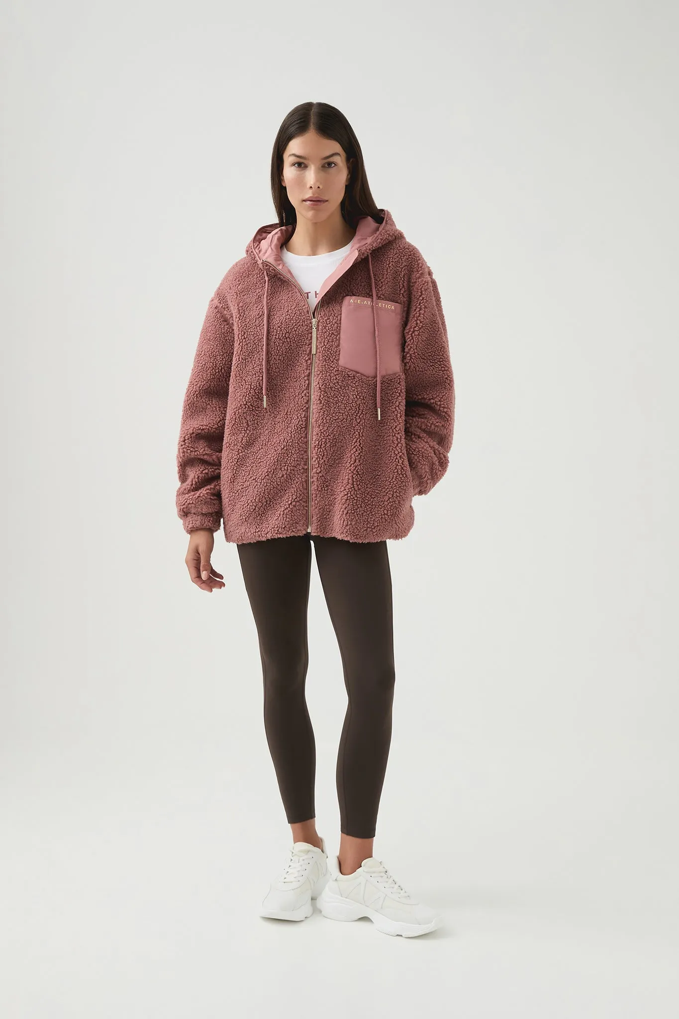 Hooded Sherpa Jacket 769 sold by Aje product image thumbnail 3