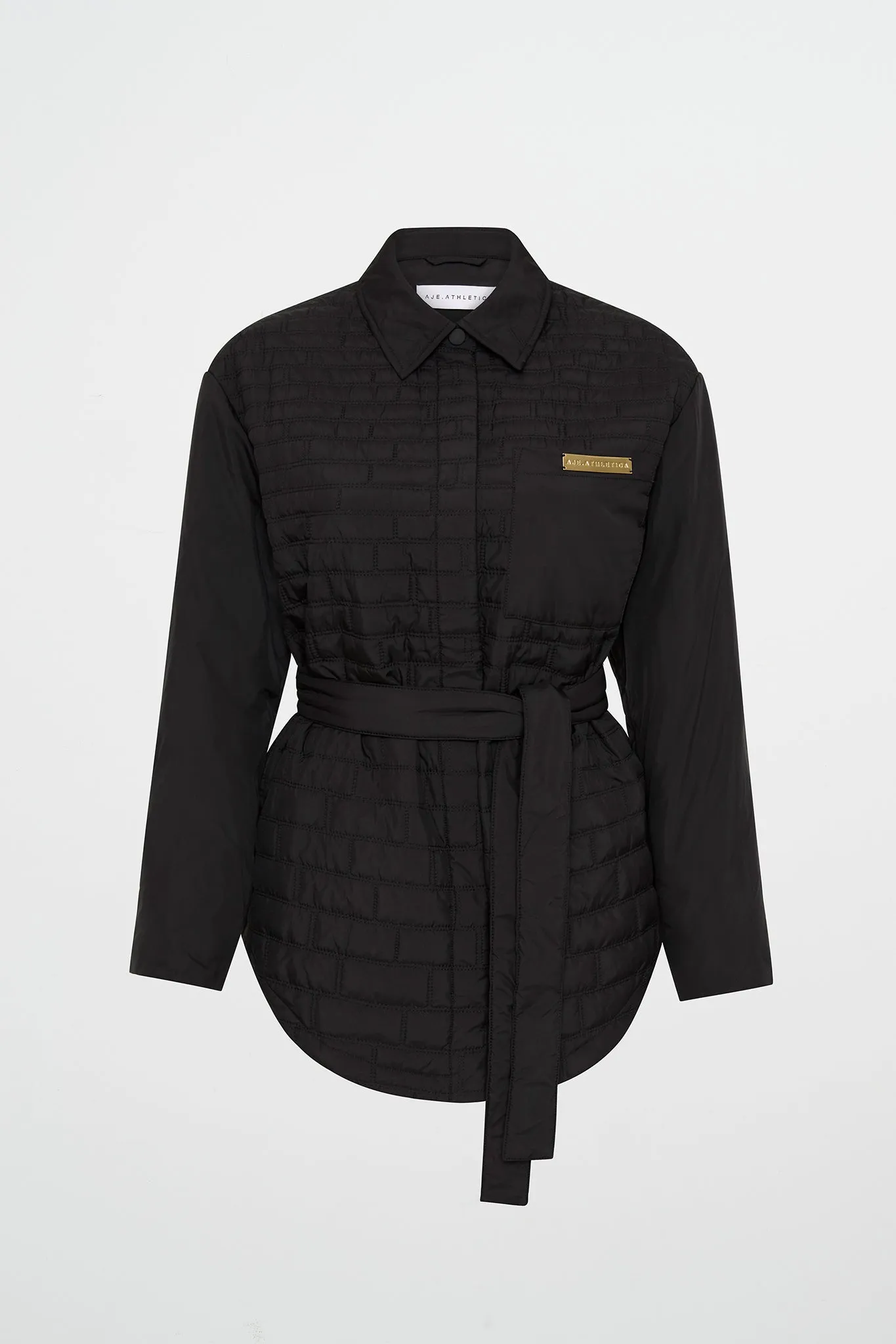 Belted Quilted Overshirt 421 sold by Aje product image thumbnail 2