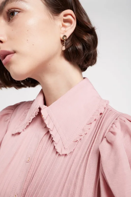 Fenlogo Ribbon Stone Drop Stud made by Aje