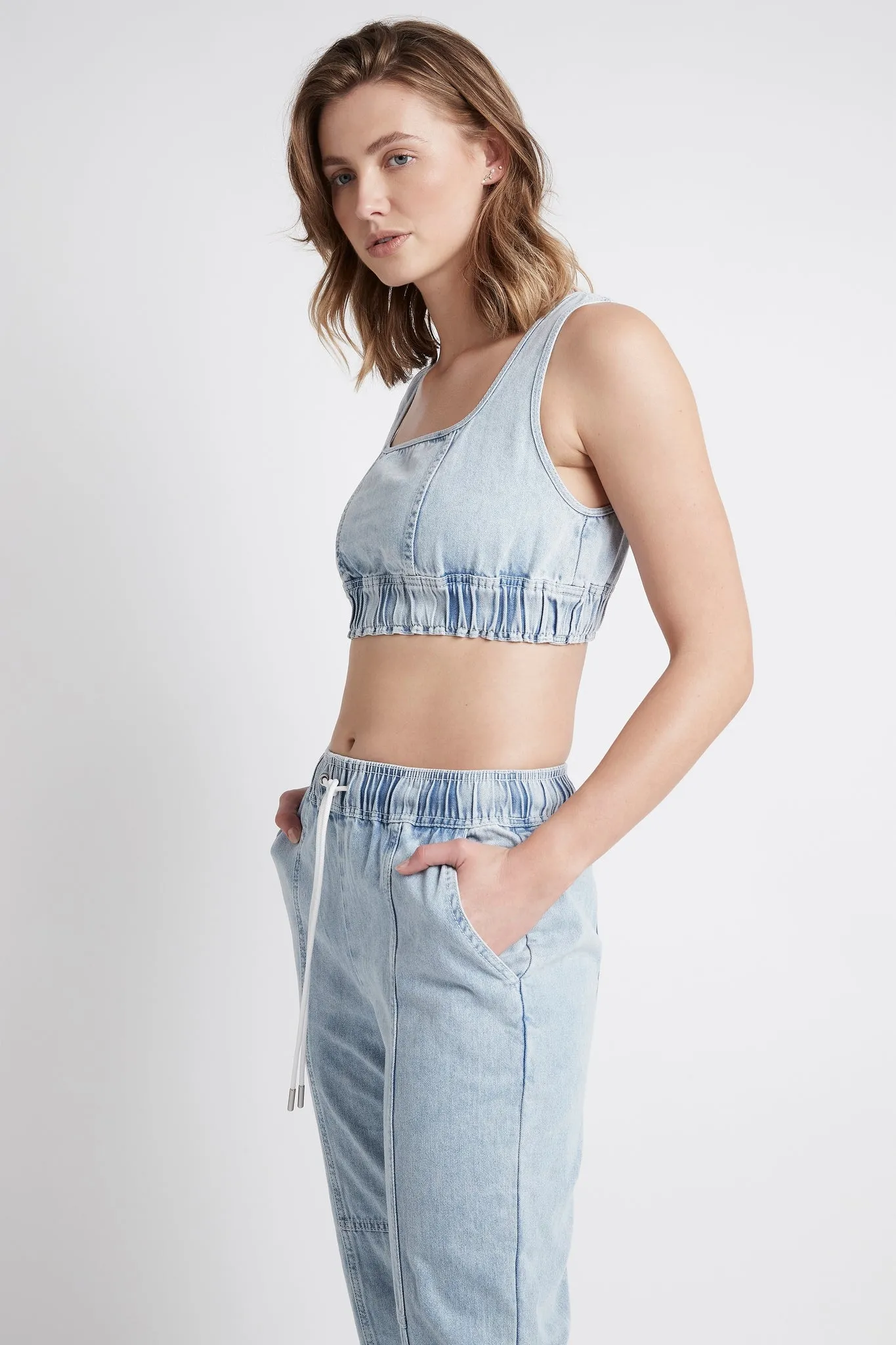 Bubble Classic Logo Sports Bra 306 sold by Aje product image thumbnail 4