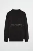 Logo Seamed Terry Hoodie 411 sold by Aje