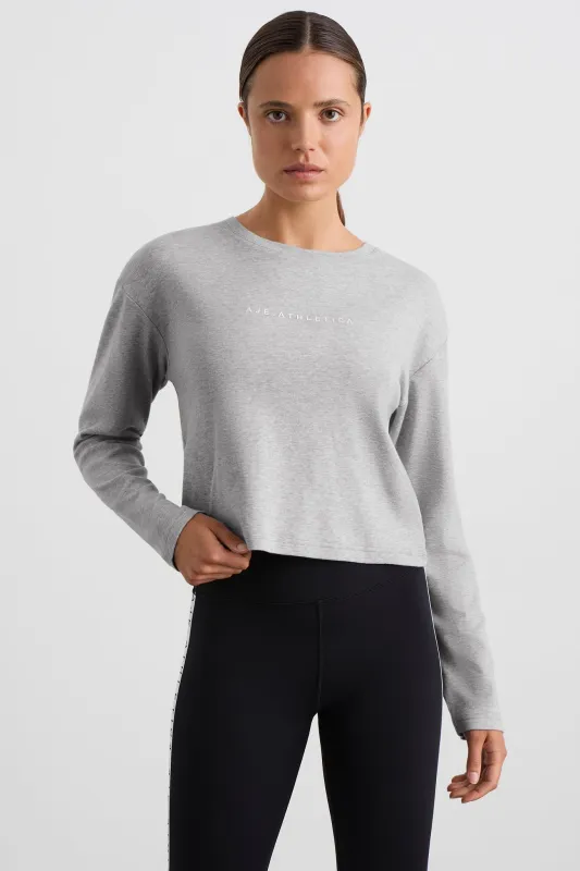 Keyhole Drawstring Long Sleeve Tee 149 sold by Aje