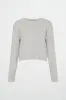 Keyhole Drawstring Long Sleeve Tee 149 sold by Aje