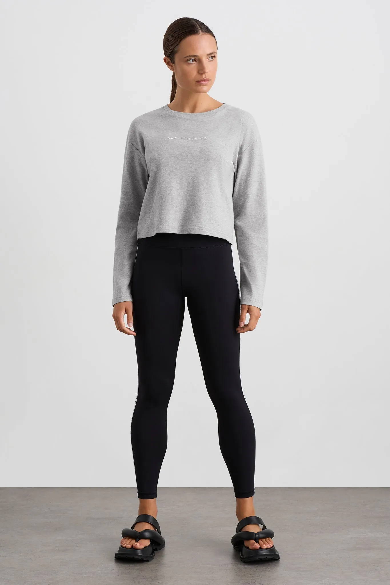 Keyhole Drawstring Long Sleeve Tee 149 sold by Aje product image thumbnail 3