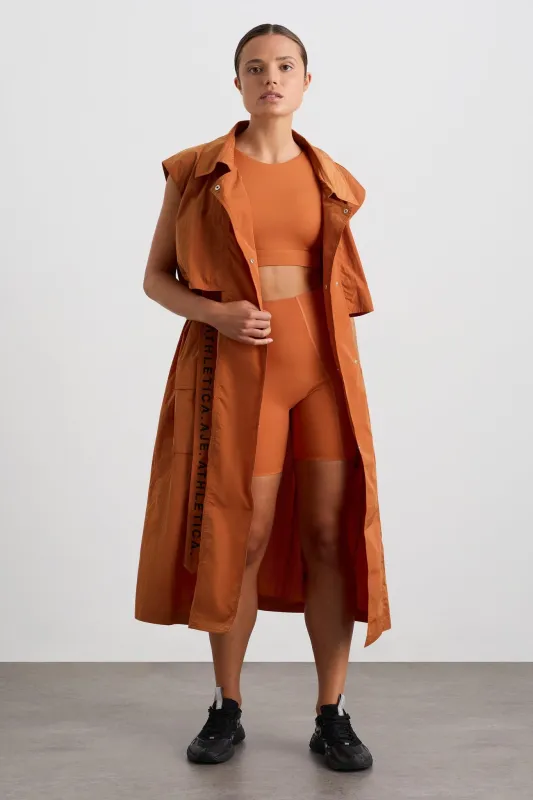 Longline Belted Vest 703 sold by Aje