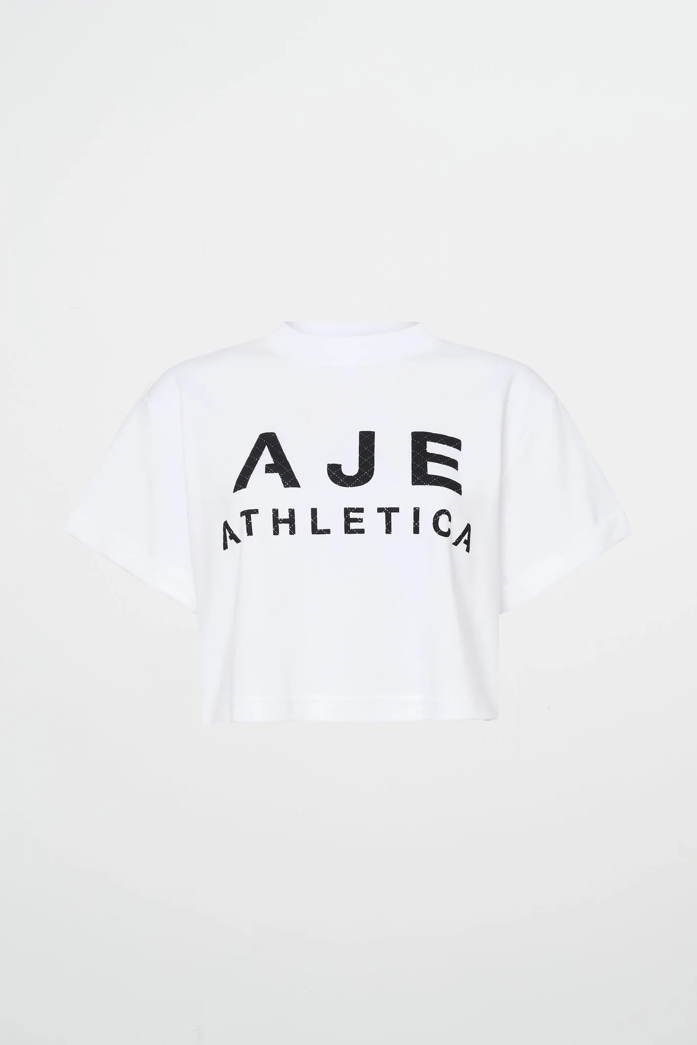 Quilted Logo Crop Tee 105 sold by Aje product image thumbnail 2