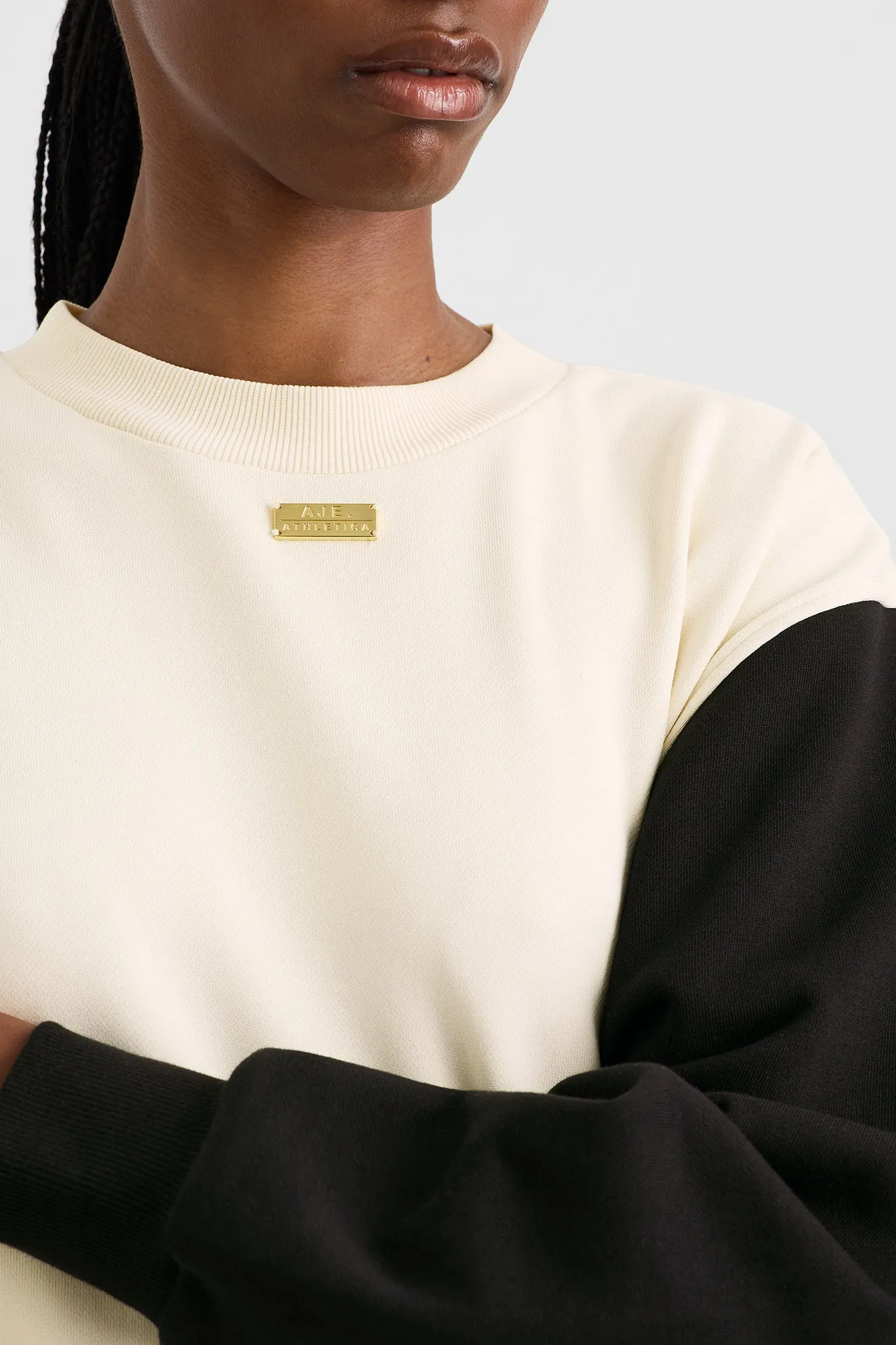 Batwing Crew Neck 426 sold by Aje product image thumbnail 4