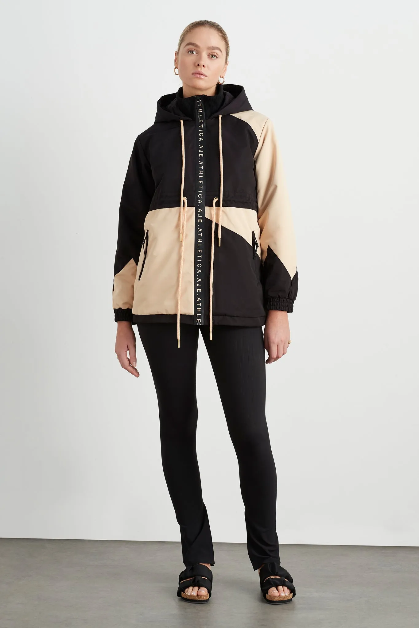 Colour Block Long Jacket 731 sold by Aje product image thumbnail 3