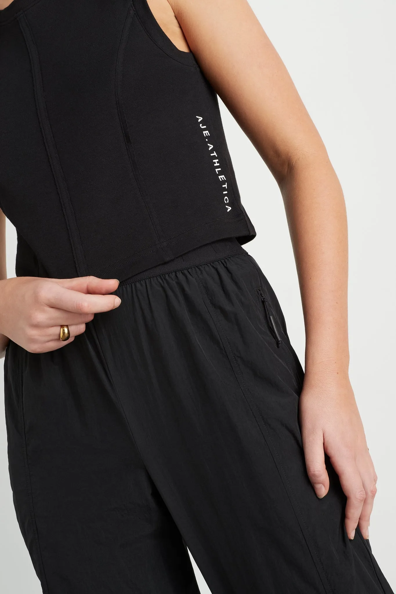 Raw Edge Seams Tank 138 sold by Aje product image thumbnail 4