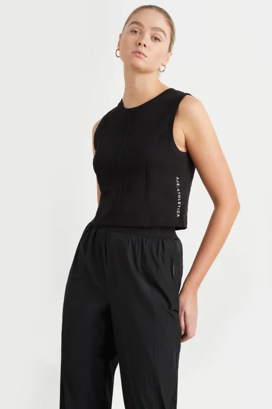 Raw Edge Seams Tank 138 sold by Aje