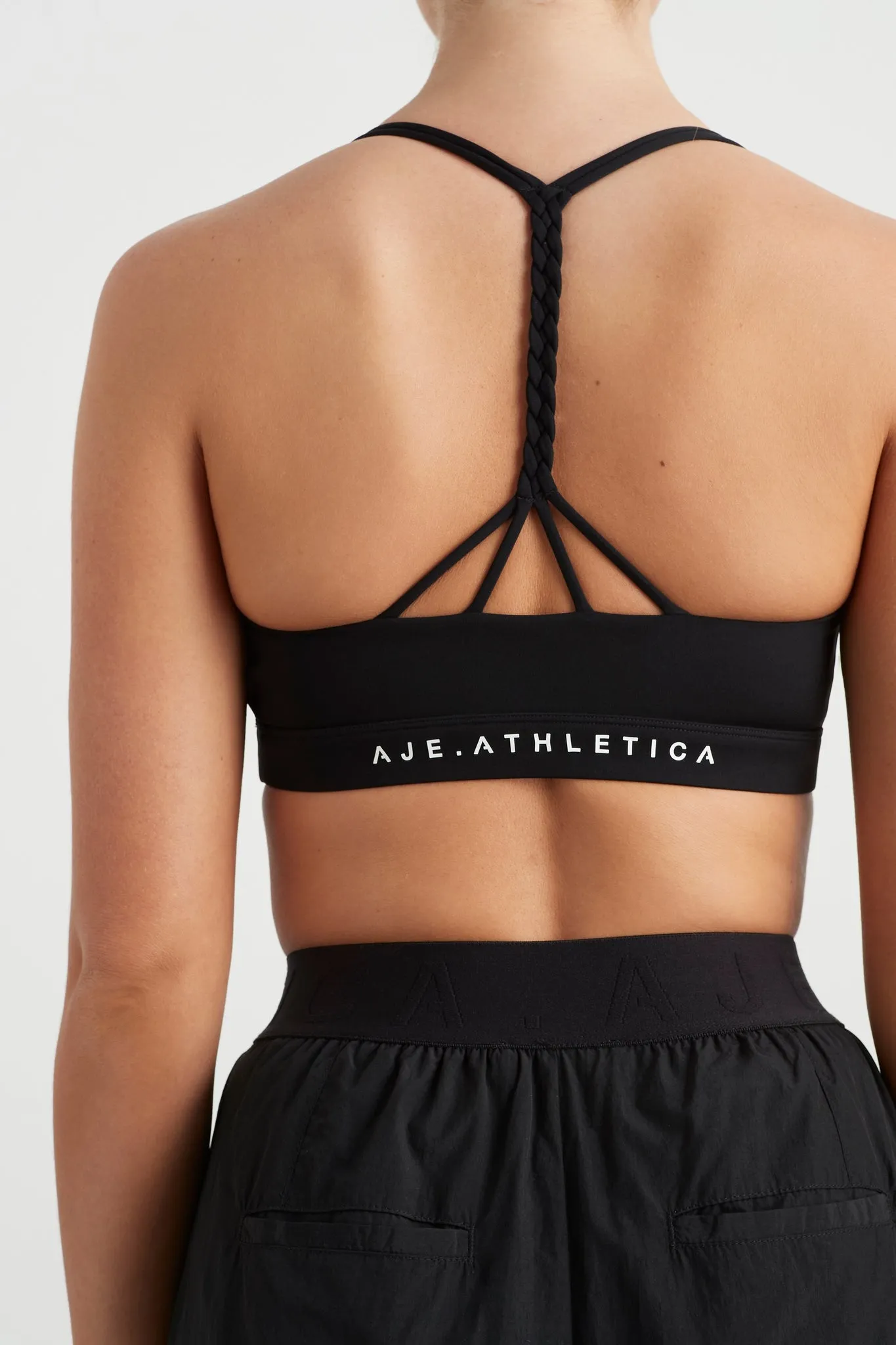 Braided Strappy Sports Bra 334 sold by Aje product image thumbnail 4