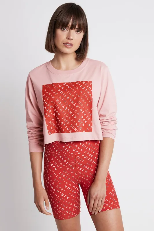 Cropped Long Sleeve T-Shirt 126 sold by Aje