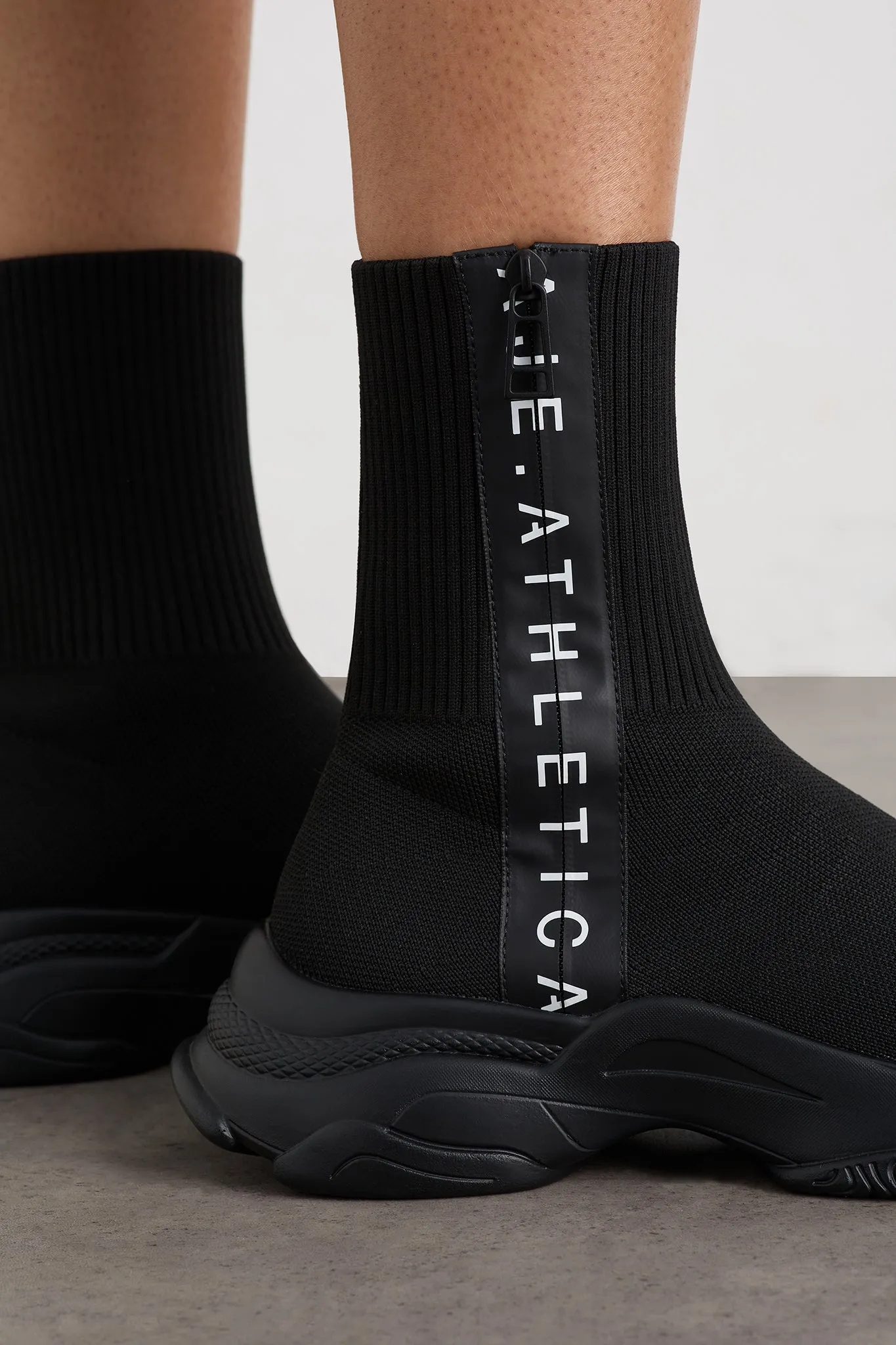 Rib Knit Sock Sneaker 914 sold by Aje product image thumbnail 4