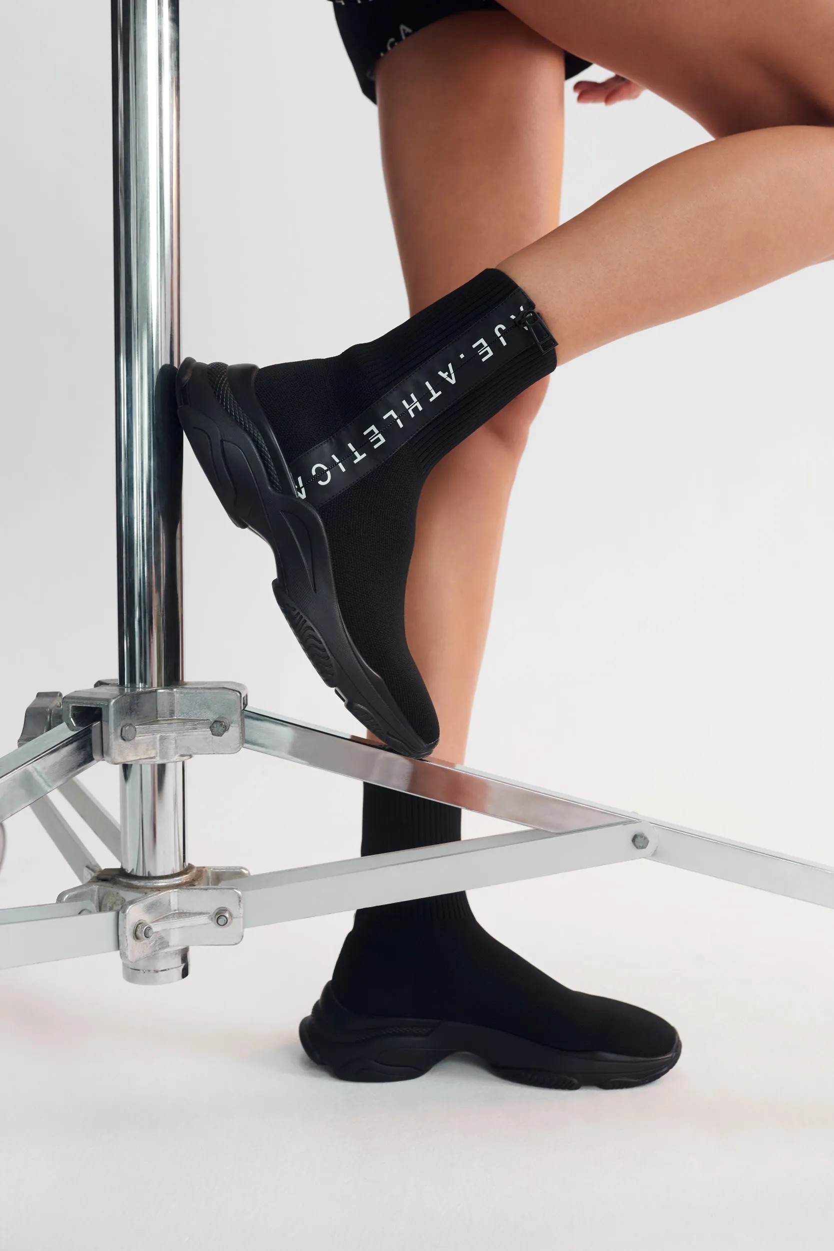 Rib Knit Sock Sneaker 914 sold by Aje