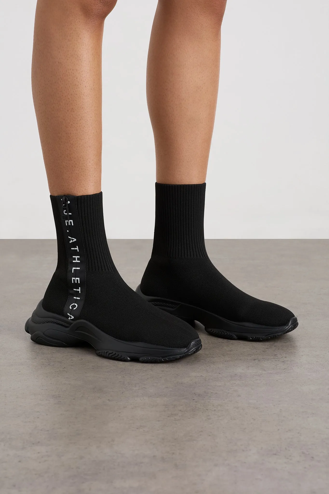 Rib Knit Sock Sneaker 914 sold by Aje product image thumbnail 3