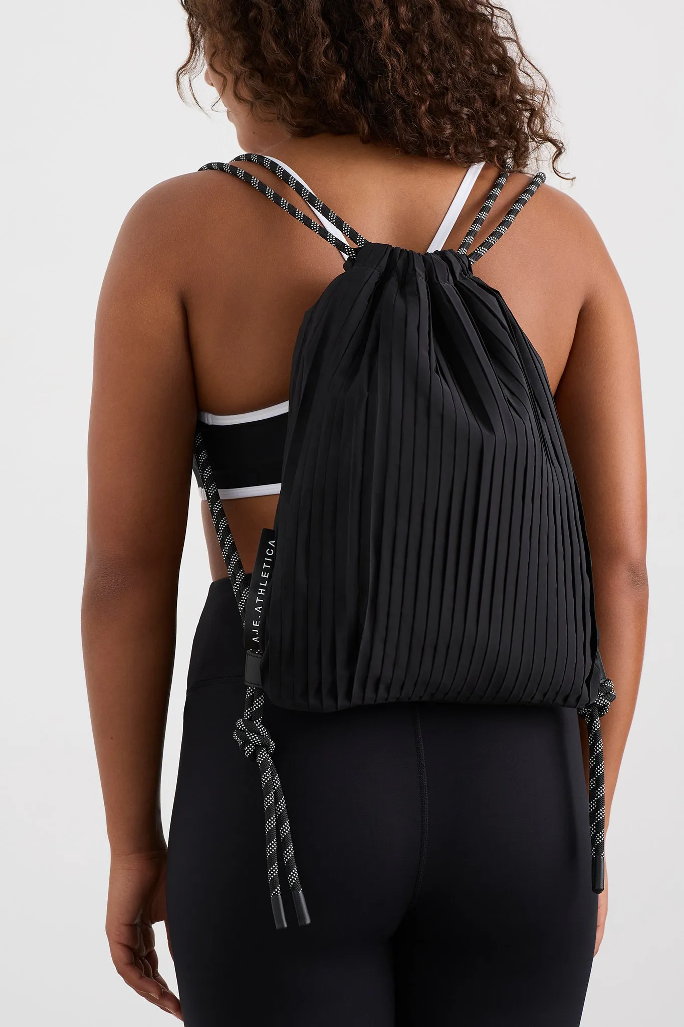 Pleated Drawstring Bag 913 sold by Aje