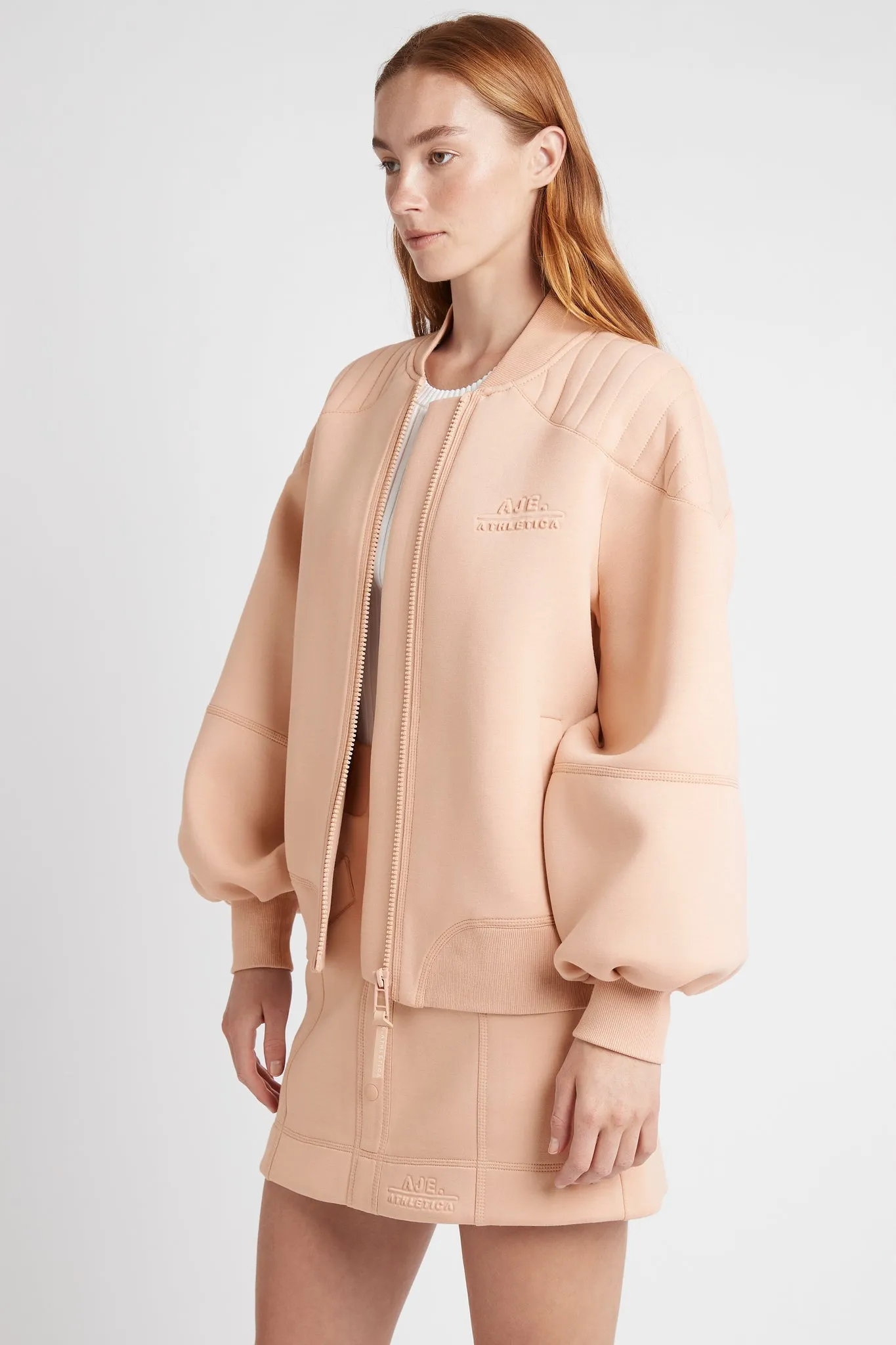 Classic Spacer Knit Bomber Jacket 704 sold by Aje product image thumbnail 3