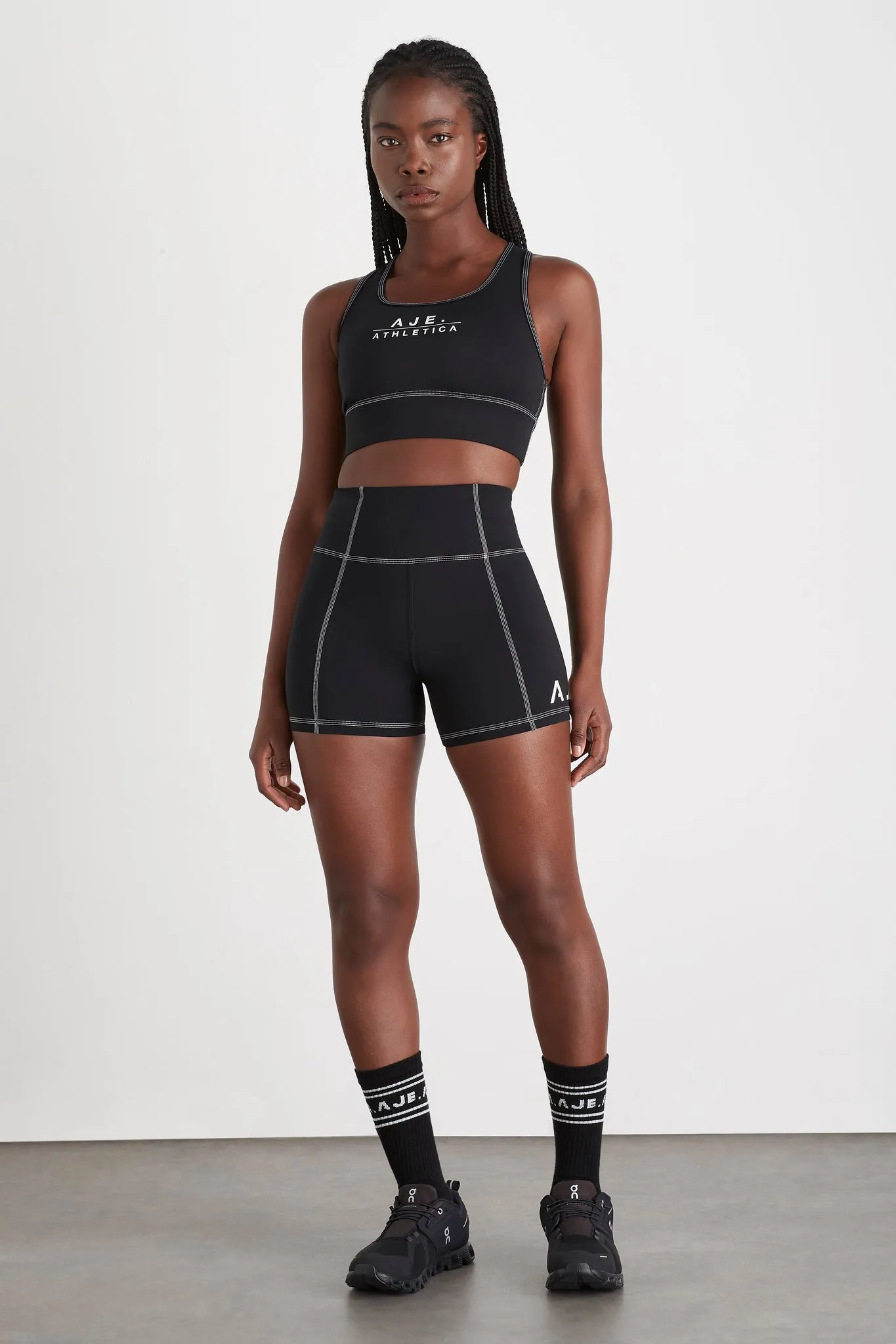 Classic Logo Racerback Sports Bra 304 sold by Aje product image thumbnail 3