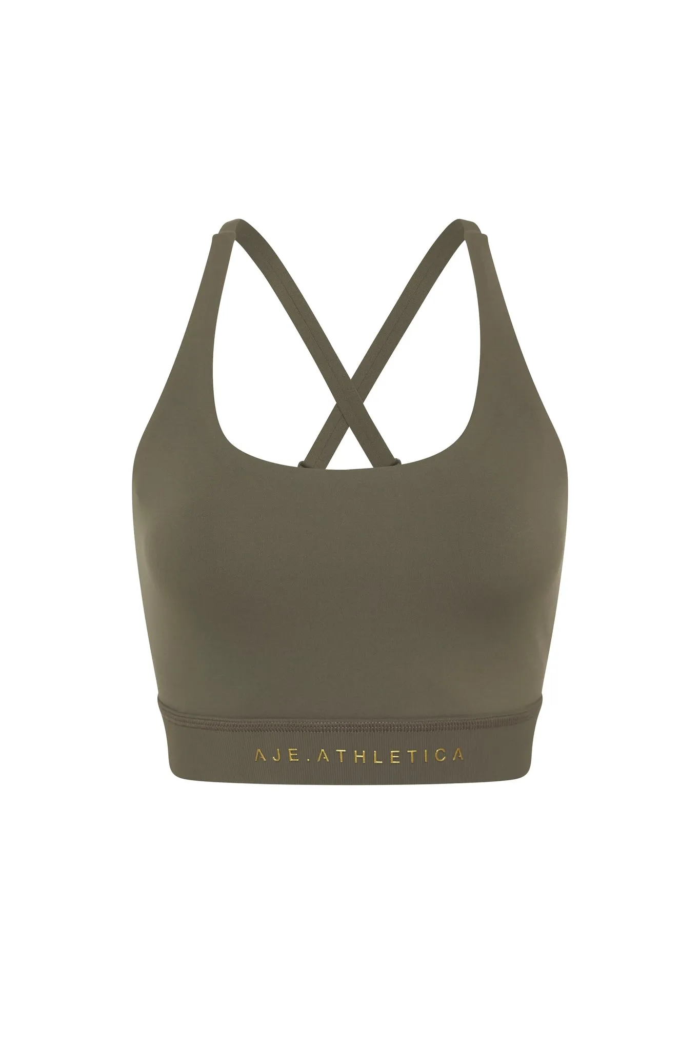 Adjustable Strap Ribbed Cross Back Sports Bra 322 sold by Aje product image thumbnail 2