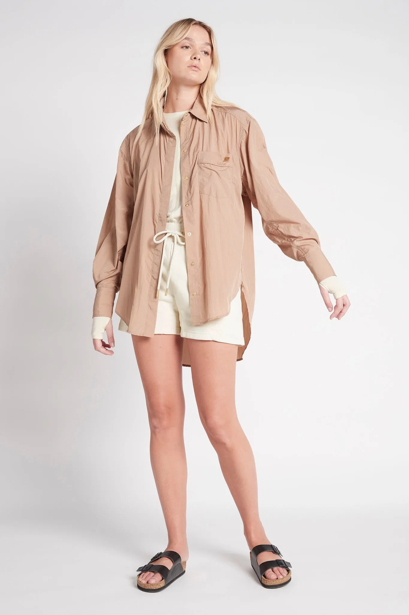 Side Split Windbreaker Shirt 406 sold by Aje product image thumbnail 5