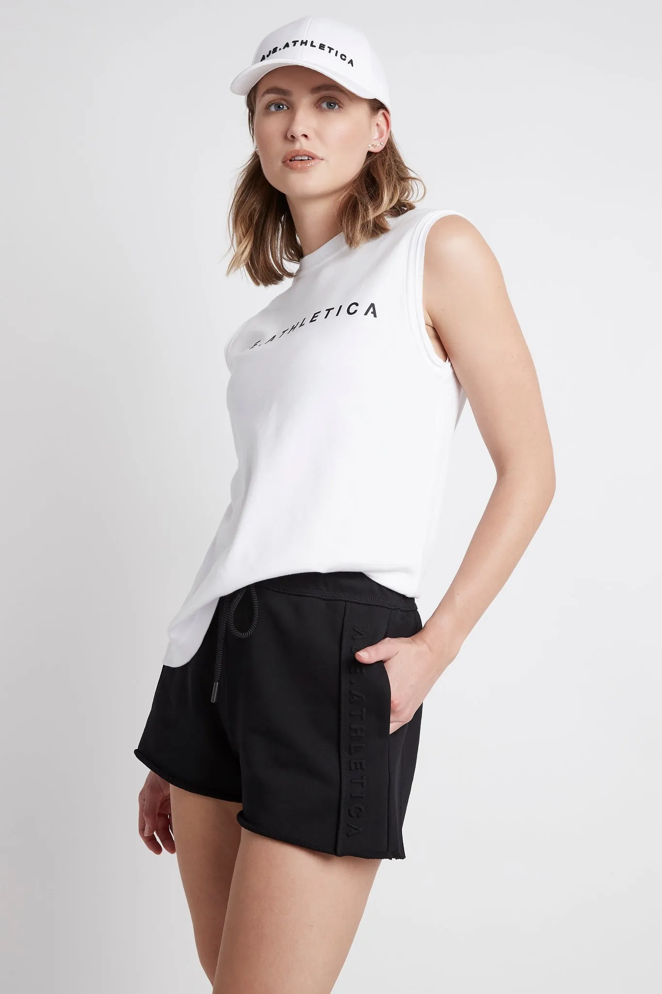 Classic Logo Split Back Tank 111 sold by Aje product image thumbnail 4
