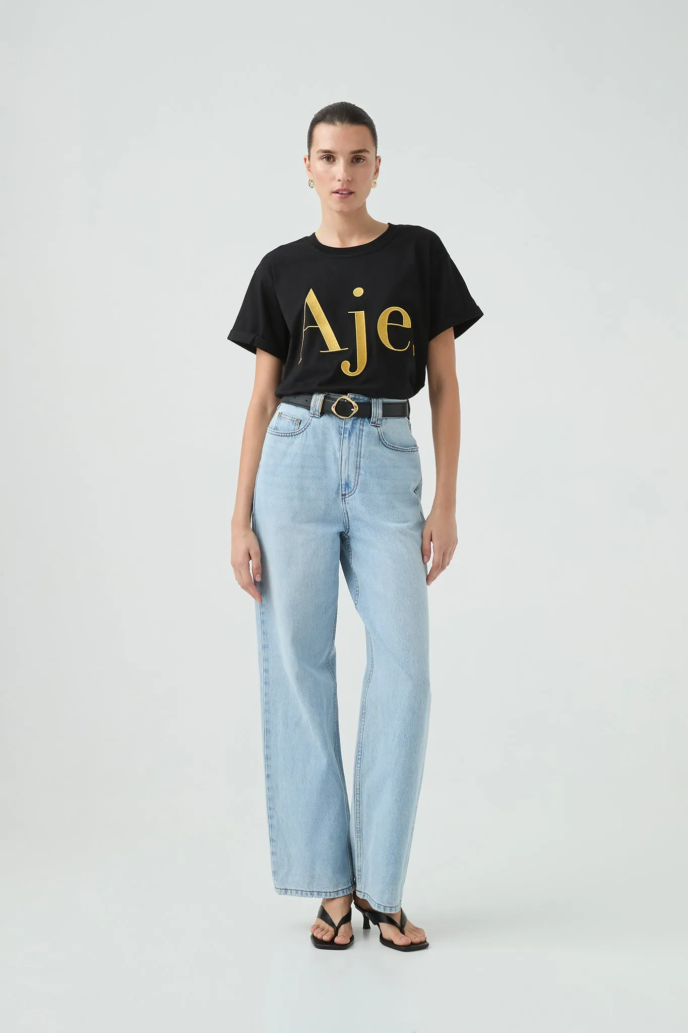Song Embroidered Logo Tee sold by Aje product image thumbnail 3